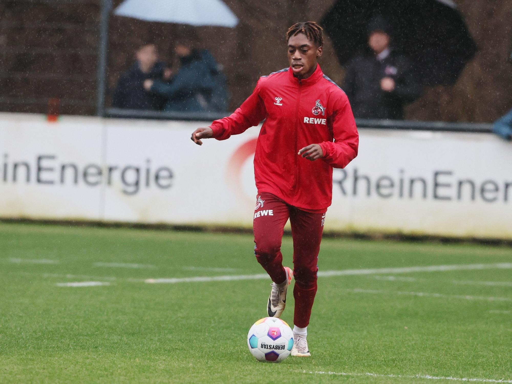 Justin Diehl im Training des 1. FC Köln.