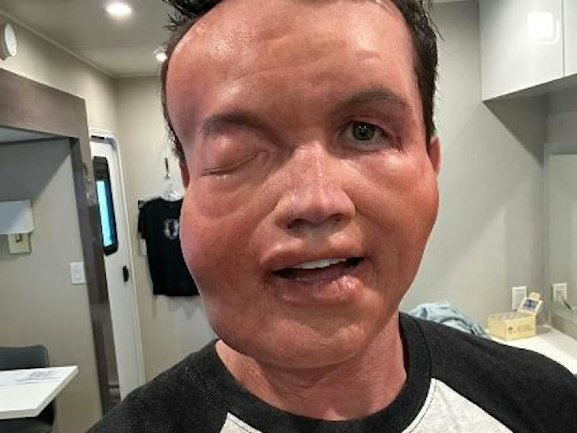 Rob McElhenney auf einem Instagram-Selfie vom Januar 2024.