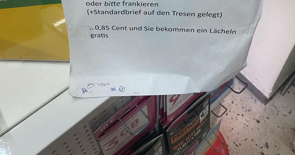 DHL: Bizarrer Zettel in Post-Filiale sorgt für jede Menge Wut | Express