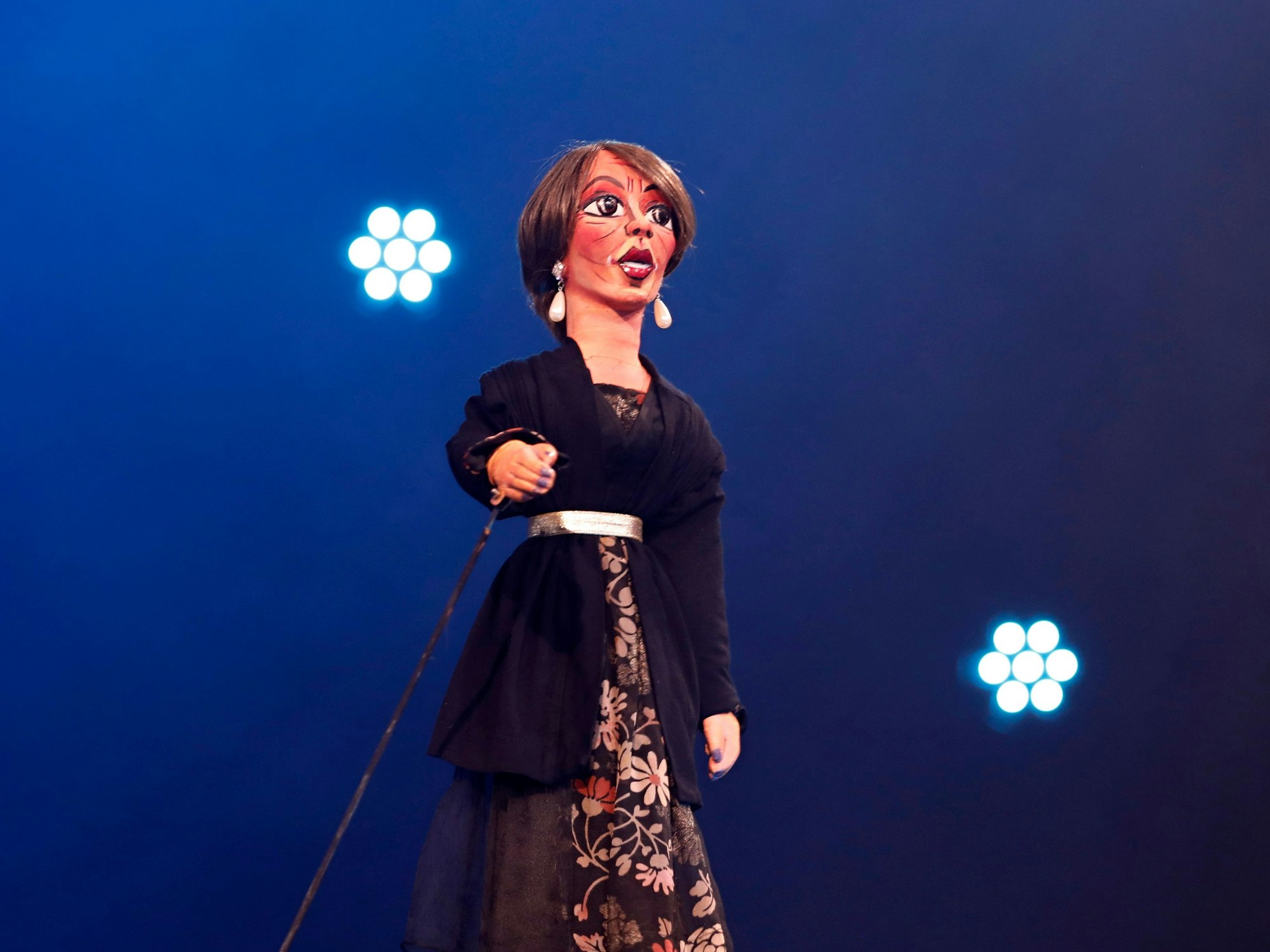 Henriette Reker als Puppe.