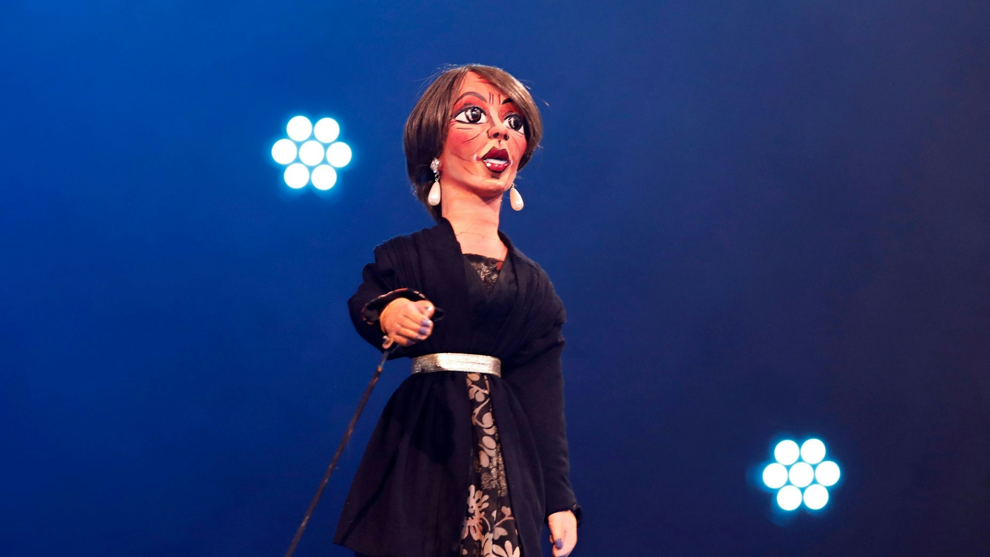 Henriette Reker als Puppe.