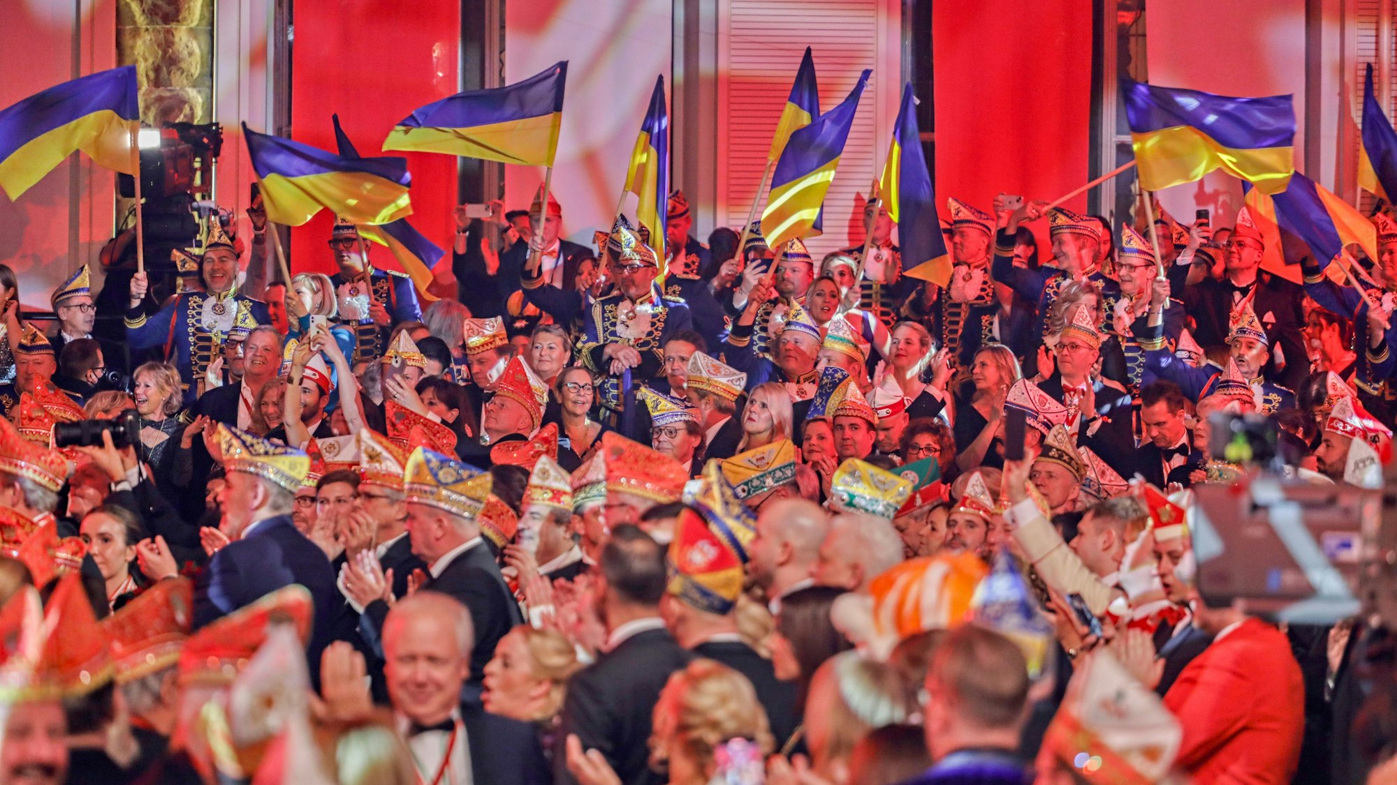 KG Treuer Husar Blau-Gelb im Gürzenich.