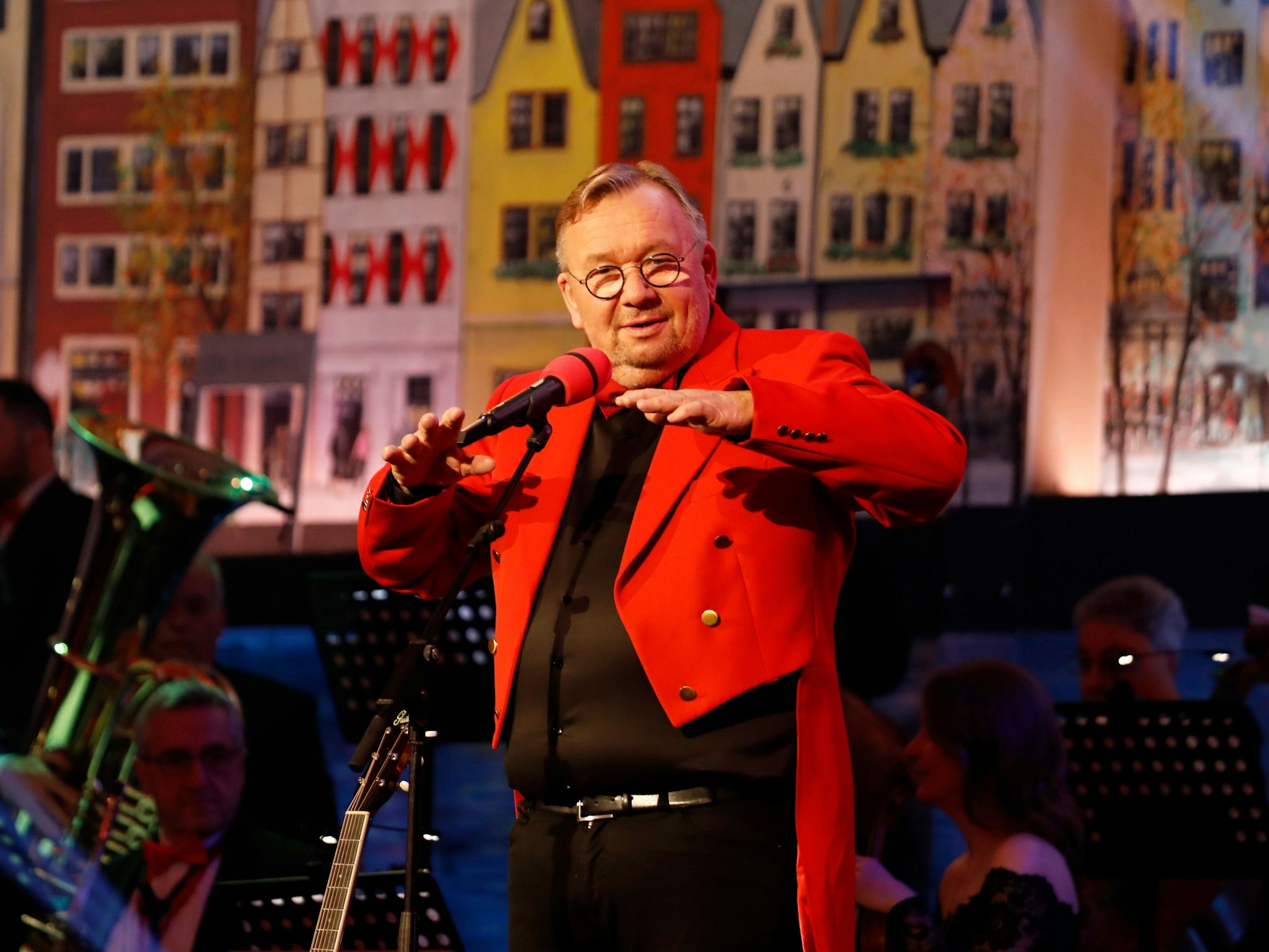 Bernd Stelter bei der Proklamation.
