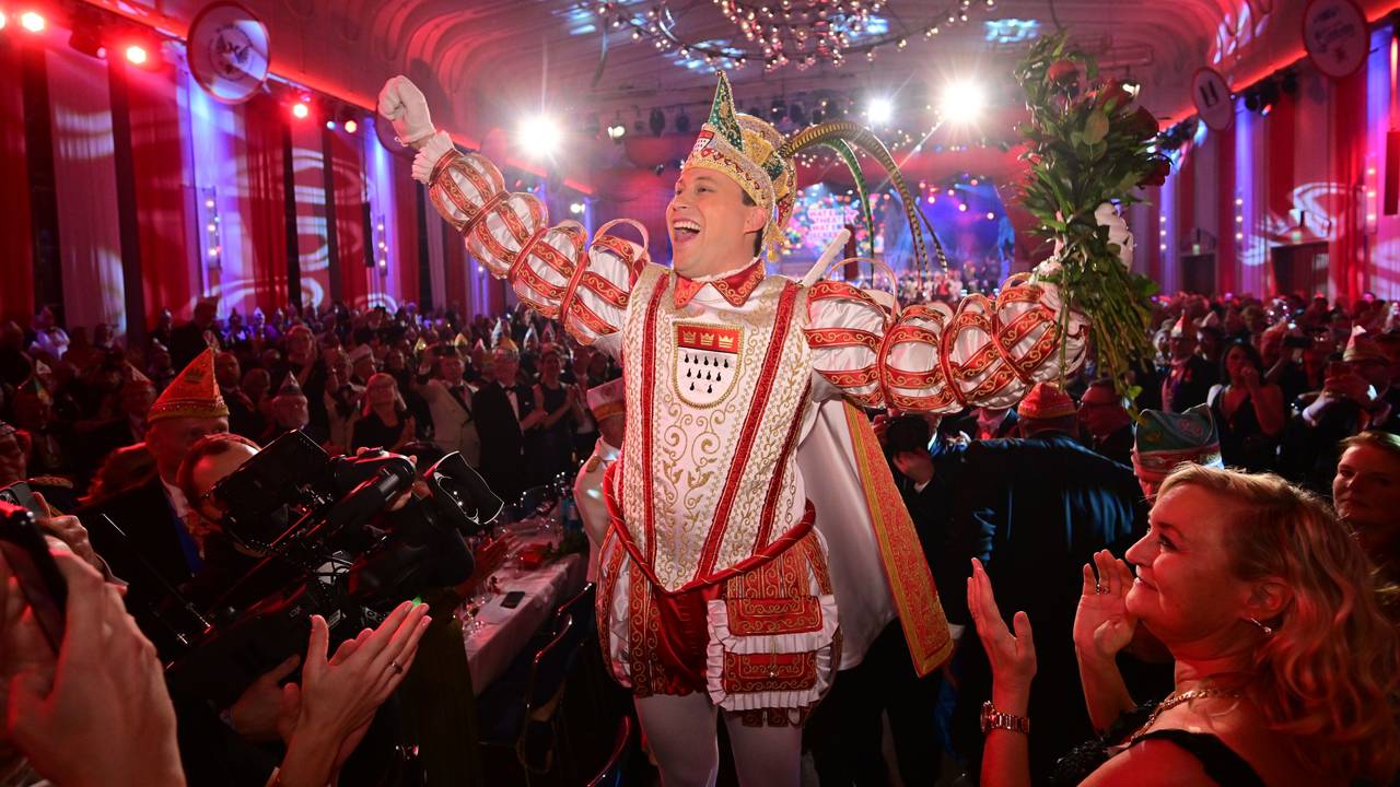 Prinz Sascha I. im Gürzenich.