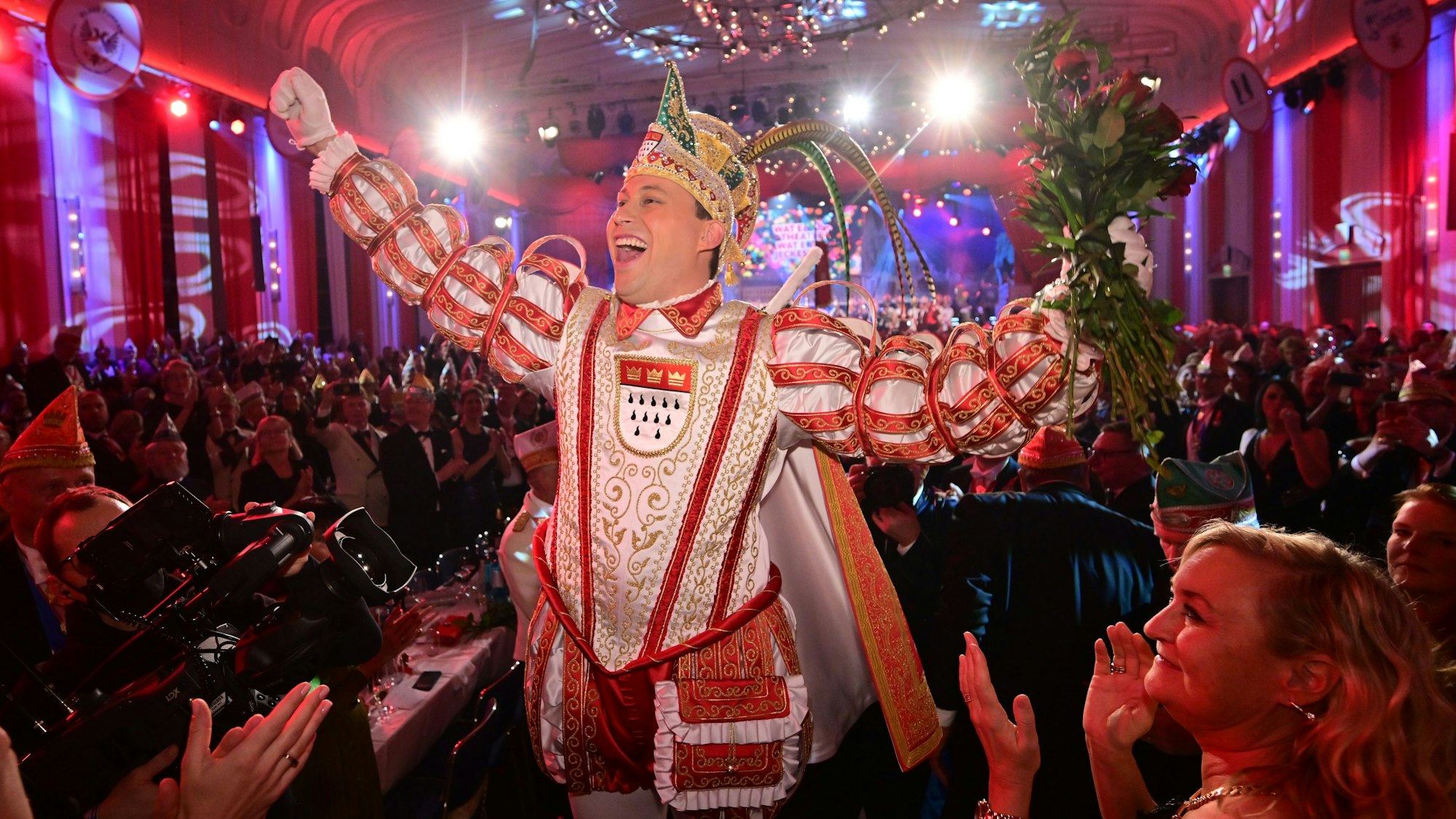 Prinz Sascha I. im Gürzenich.