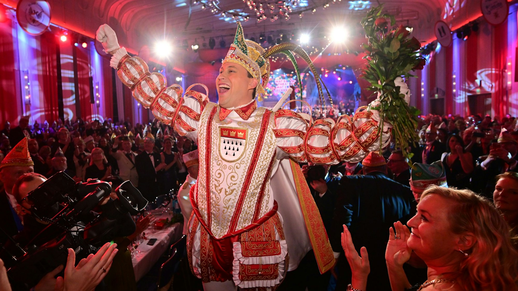 Prinz Sascha I. im Gürzenich.