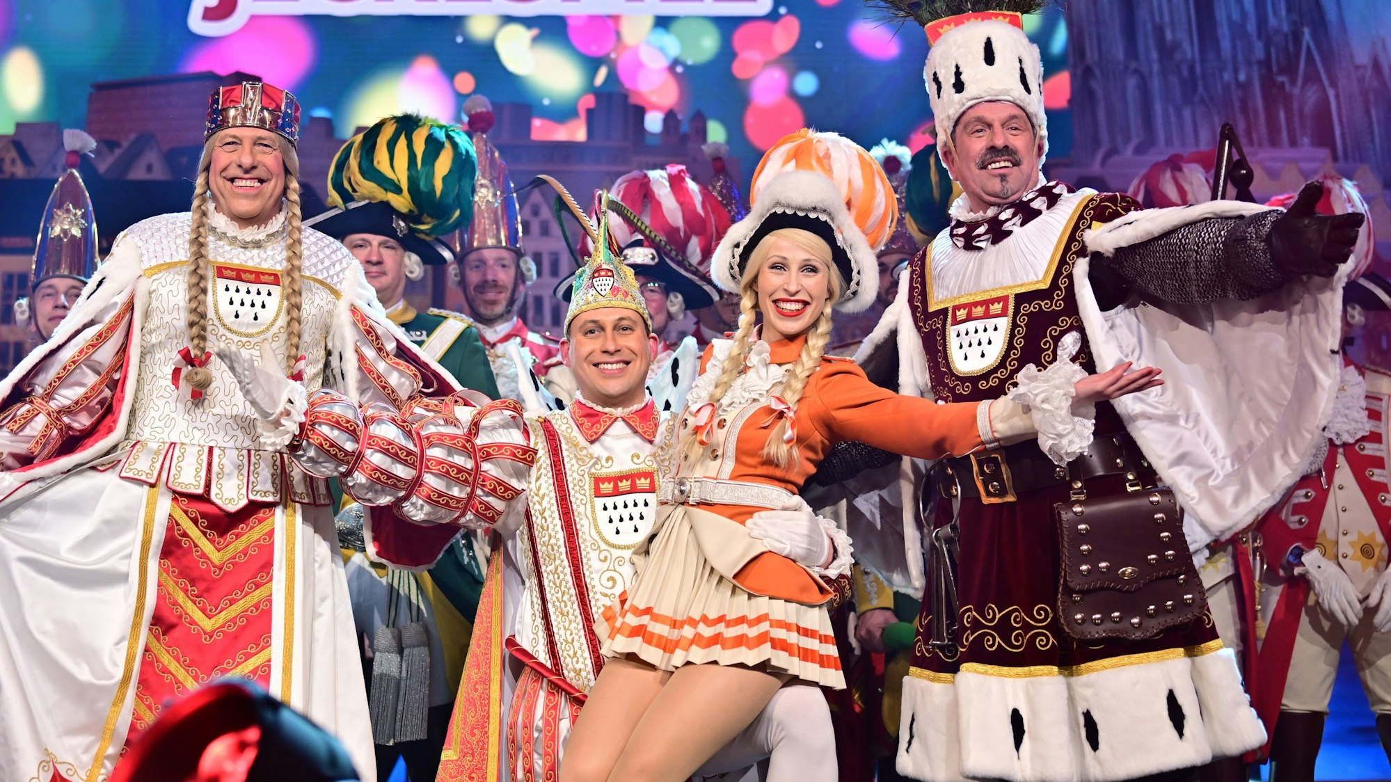 Dreigestirn mit Schwester Svenja.