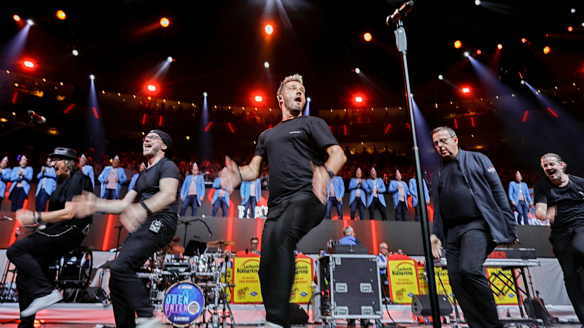 Die Räuber bei der Lachenden Kölnarena.