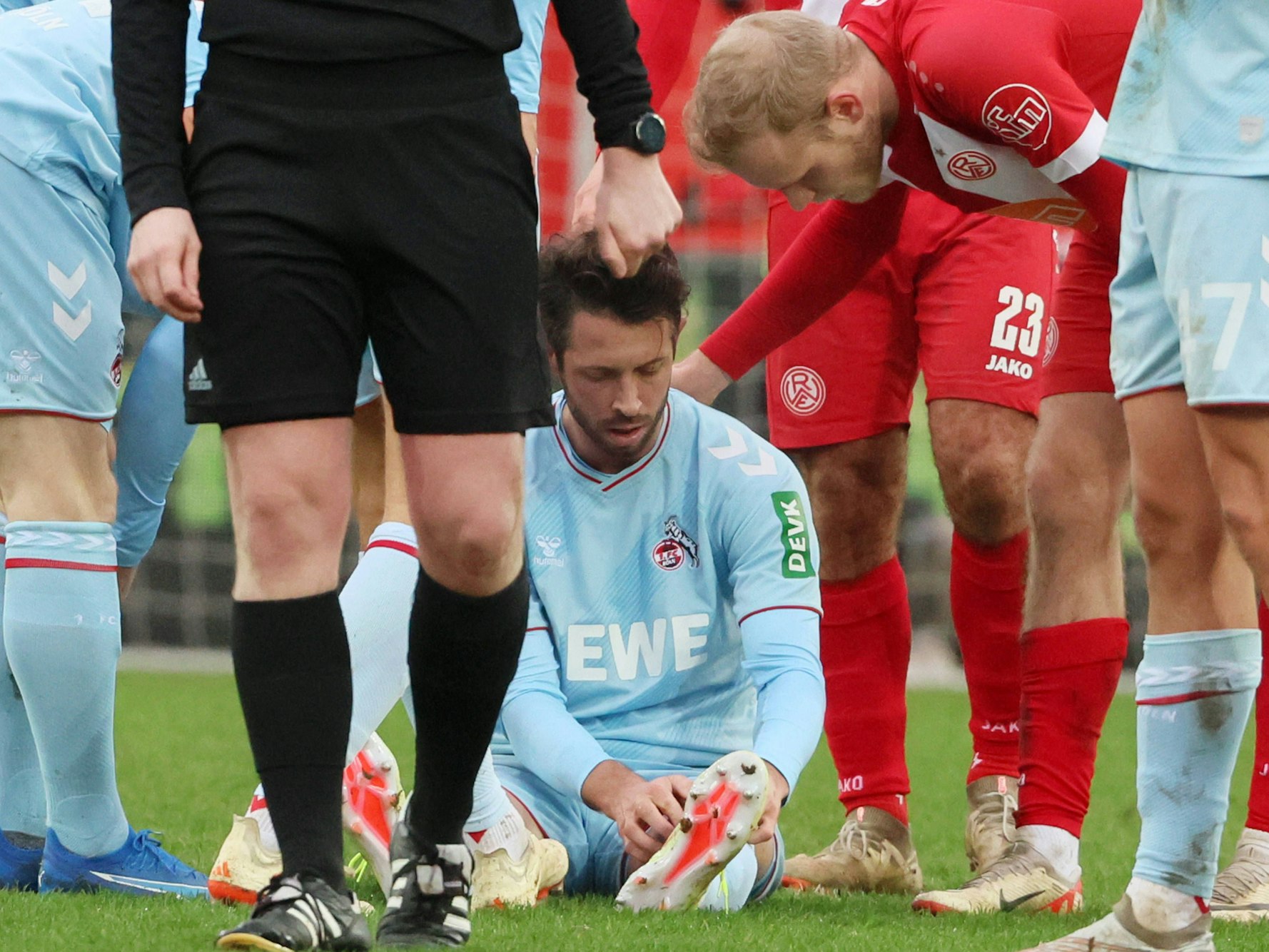 Mark Uth im Spiel bei Rot-Weiss.