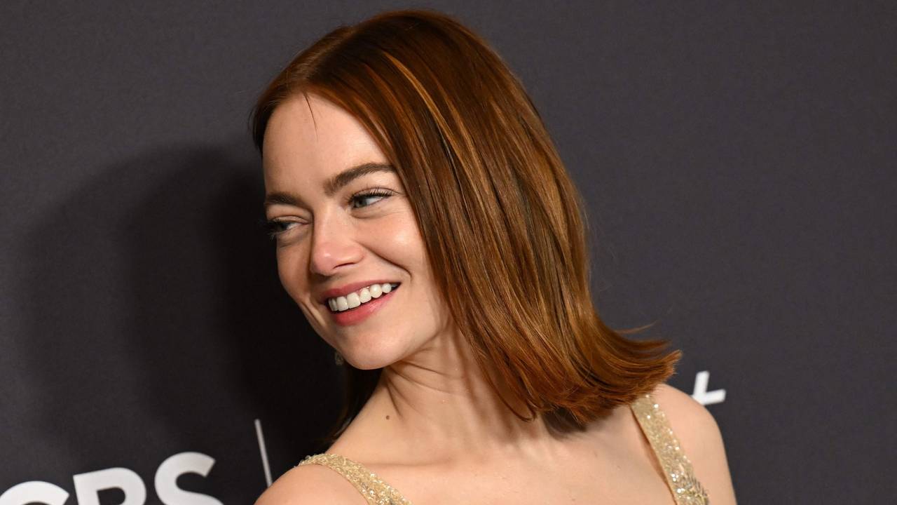 Emma Stone bei den Golden Globes in der Nacht auf den 8. Januar 2024.