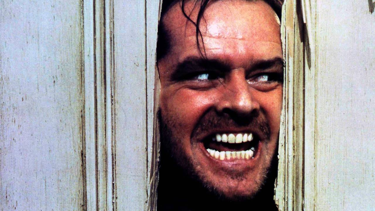 Jack Nicholson in einer Szene aus "The Shining" von 1980