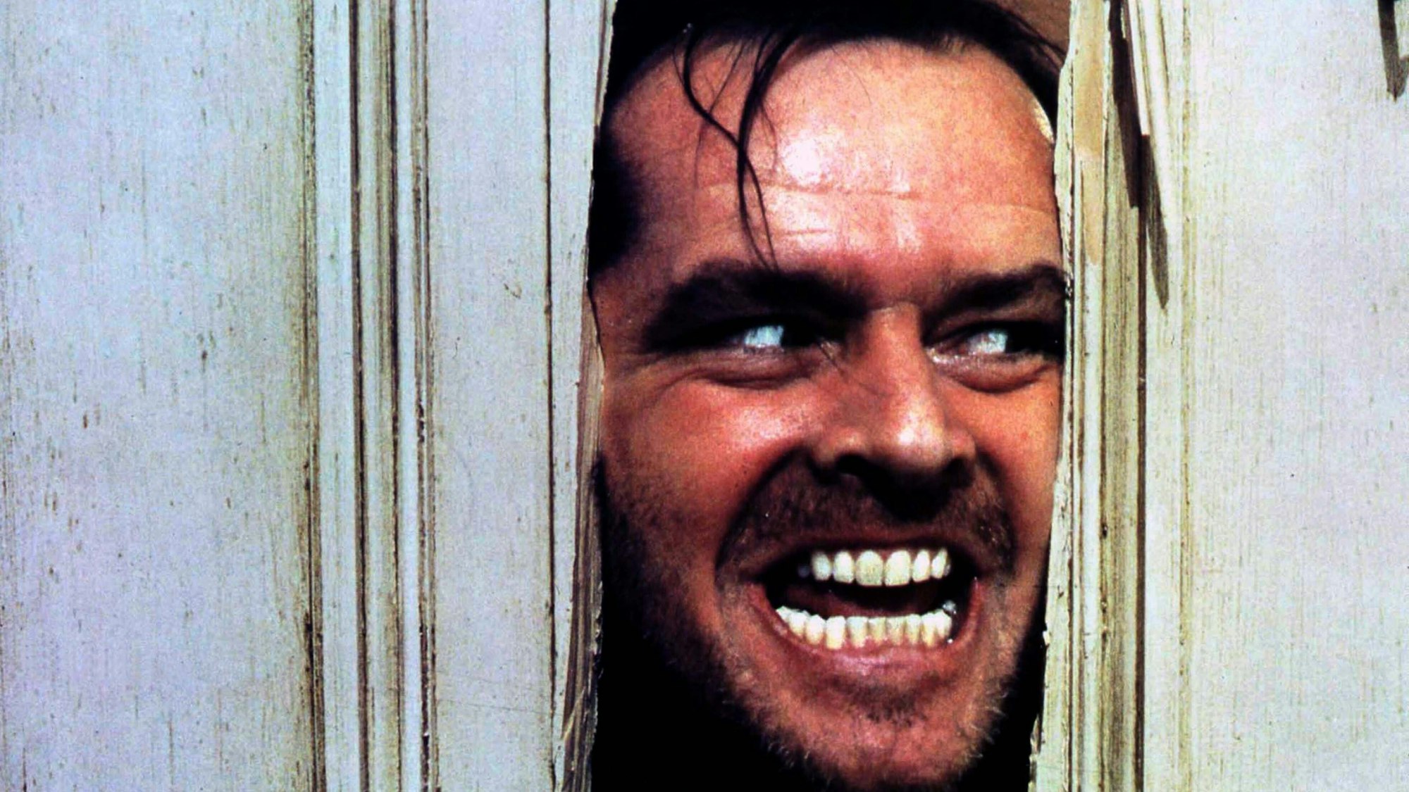 Jack Nicholson in einer Szene aus "The Shining" von 1980