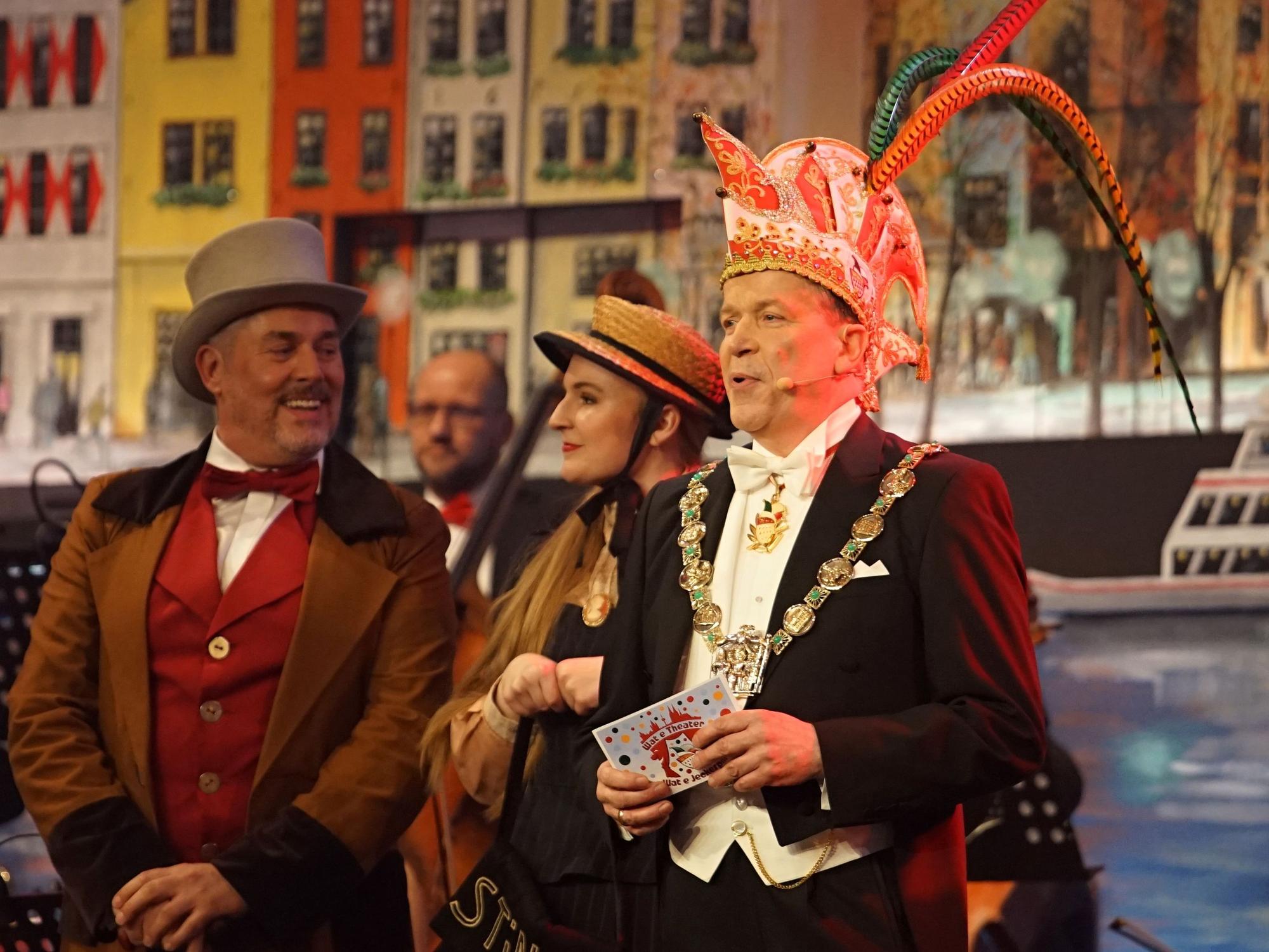 Christoph Kuckelkorn bei der Proklamation.