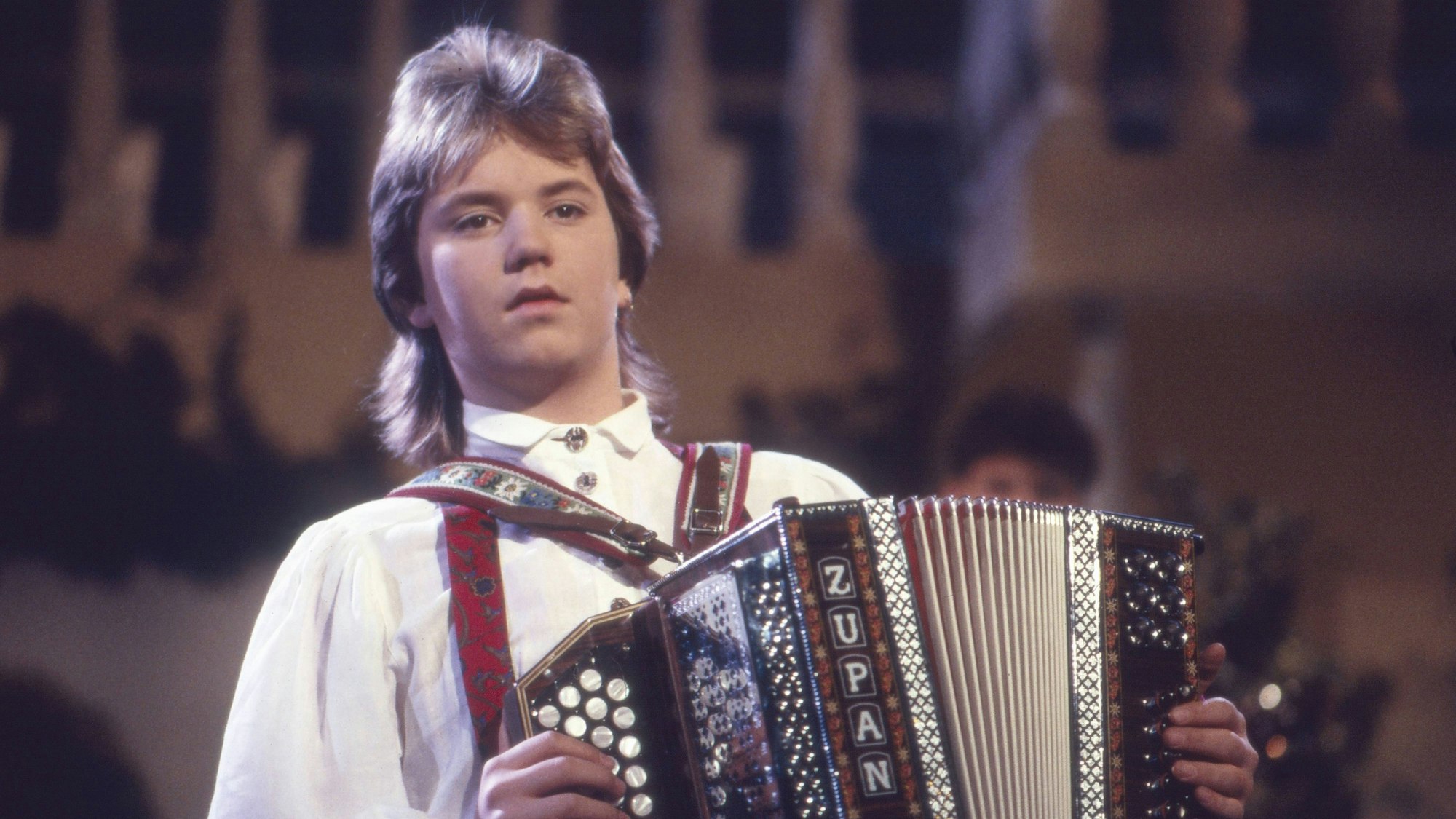 Florian Silbereisen im Musikantenstadl in den 90ern.