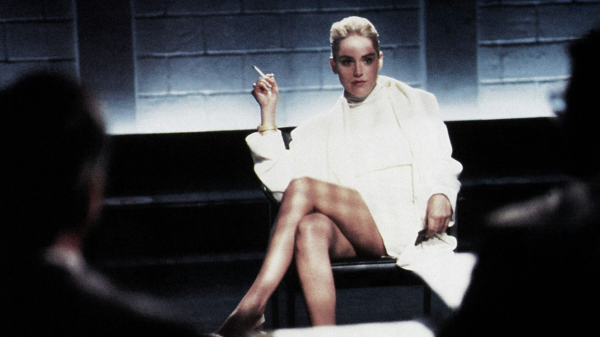 Sharon Stone 1992 in der Rolle der Catherine Tramell in "Basic Instinct"