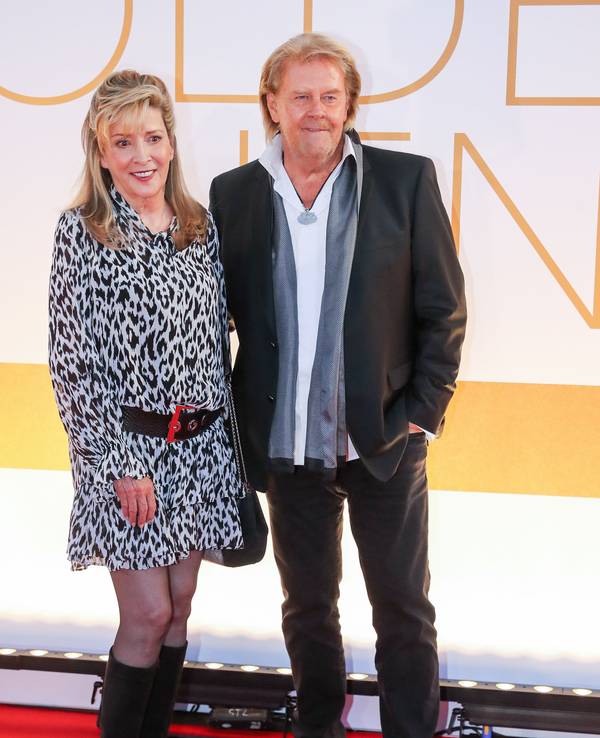 Howard Carpendale und seine Frau Donnice Pierce kommen zur Fernsehgala „Goldene Henne“.