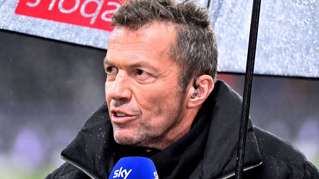 Lothar Matthäus spricht bei einem Auftritt als TV-Experte in der Bundesliga.