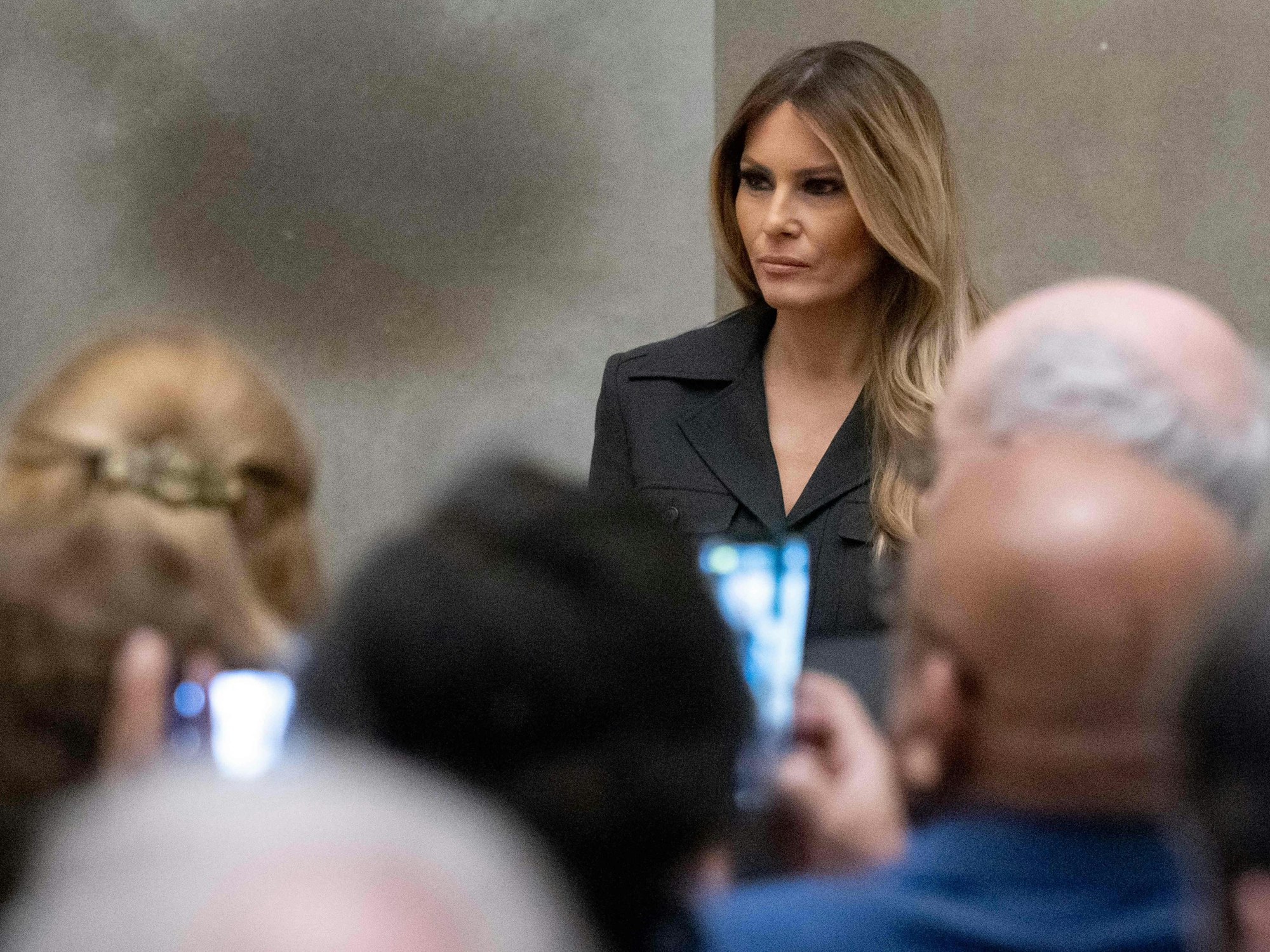 Melania Trump (hier Mitte Dezember 2023) trauert um ihre Mutter.