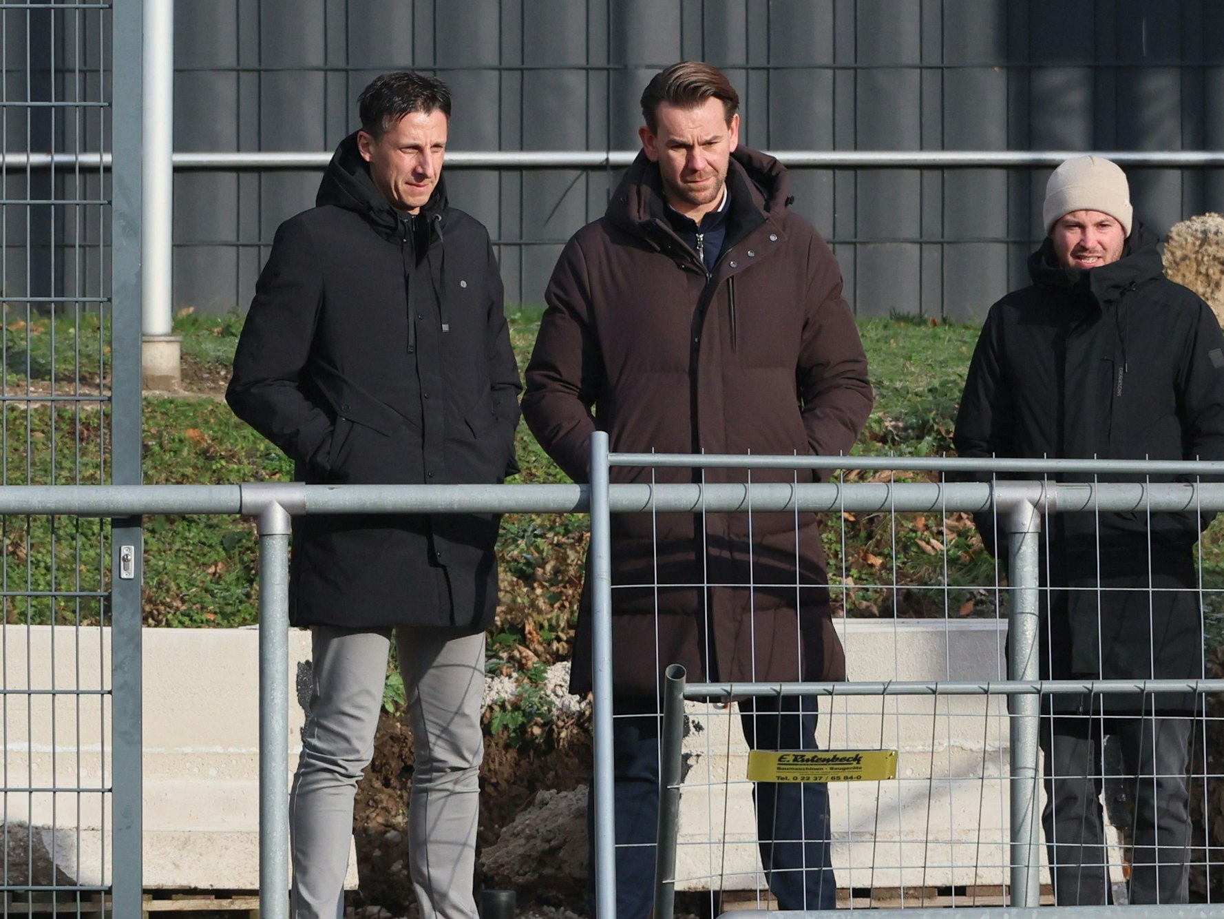 Christian Keller und Thomas Kessler beim Training des 1. FC Köln.