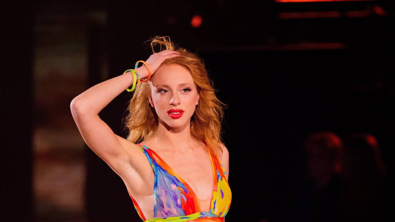 Anna Ermakova am 28. April 2023 bei „Let's Dance“.