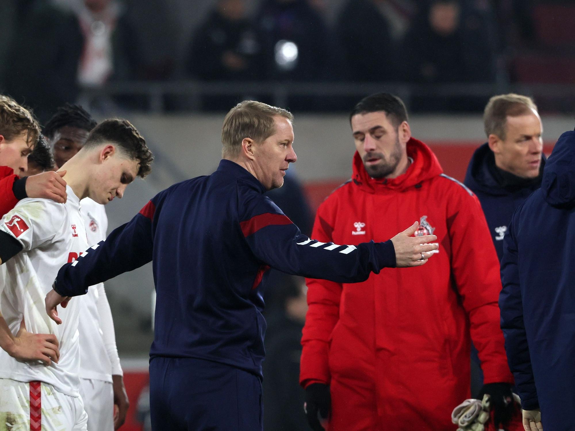 Trainer Timo Schultz (1. FC Köln) nach seinem Debüt.