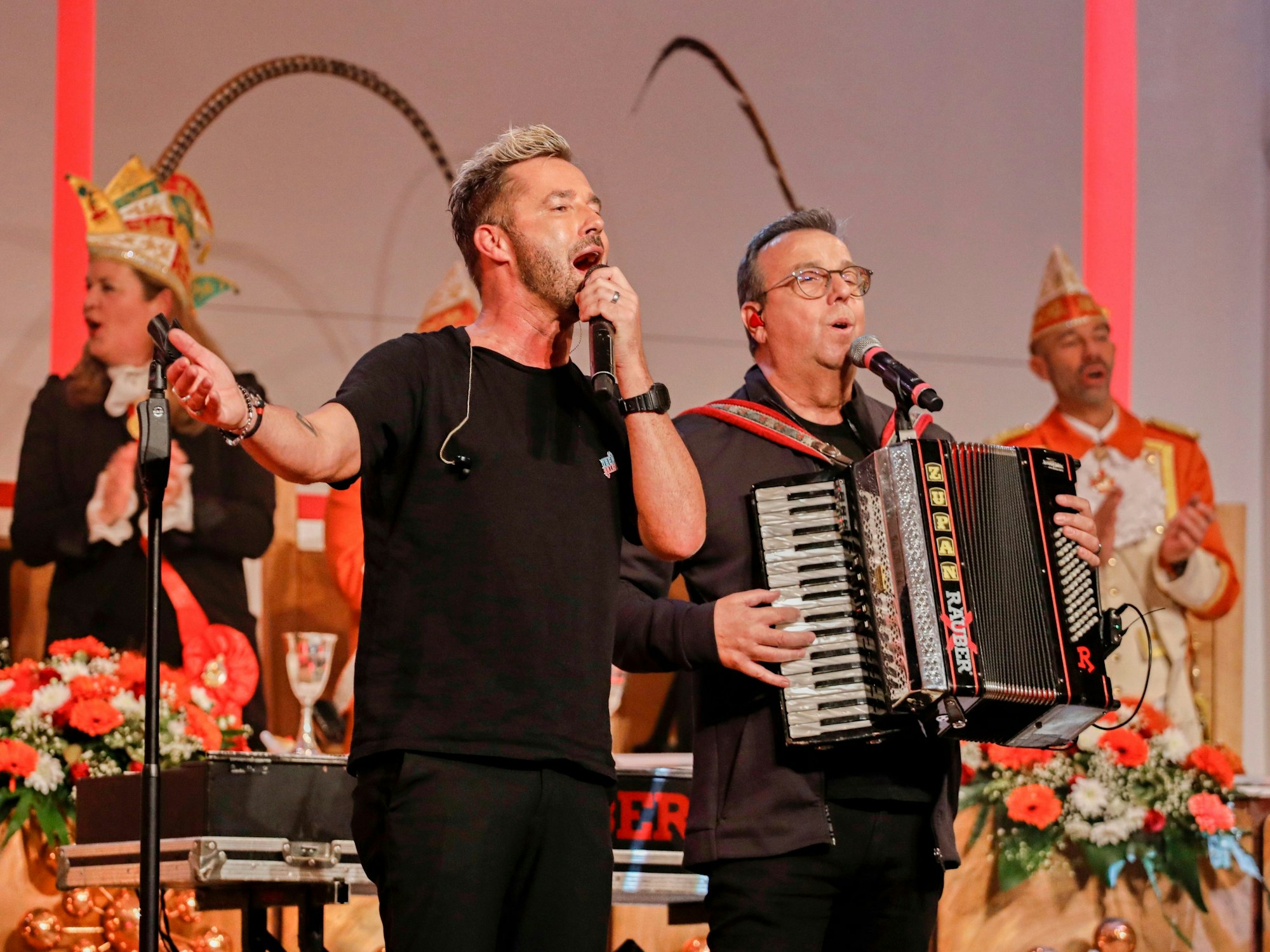 Die Räuber auf der Bühne der Flora.