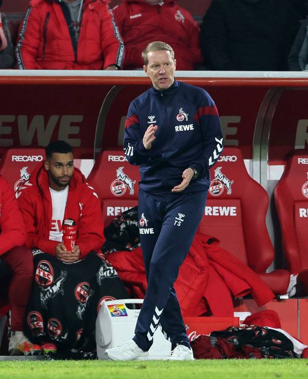Timo Schultz beim Spiel gegen den 1. FC Heidenheim.