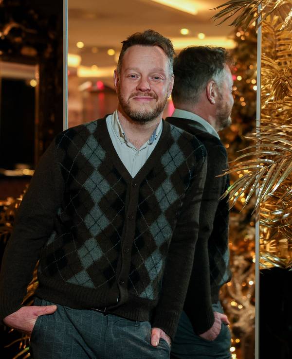 Porträt von Roland Riebeling im Hotel Savoy.