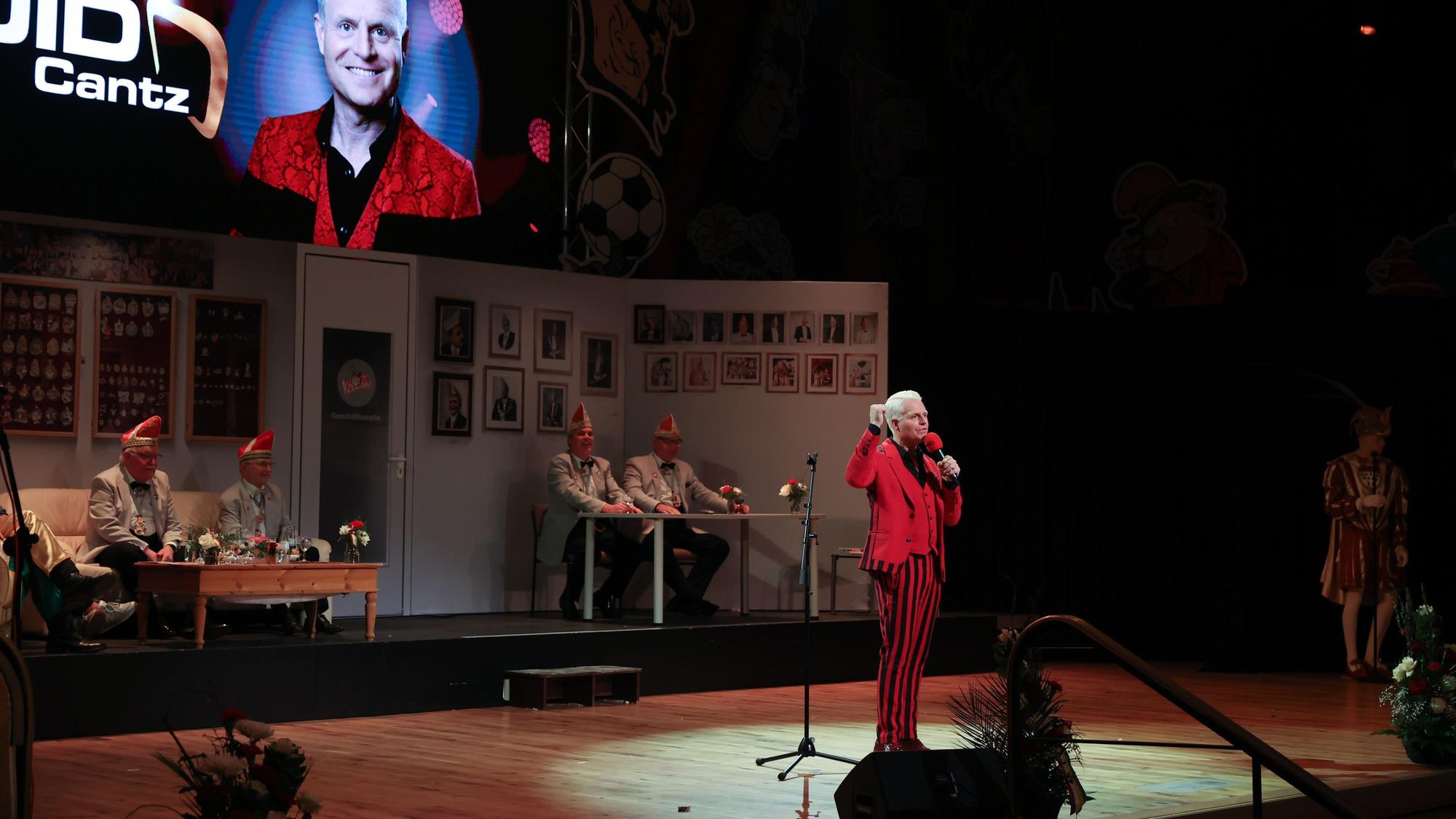 Herrensitzung der Kölnische Karnevalsgesellschaft:
Karnevalist und Entertainer Guido Cantz.