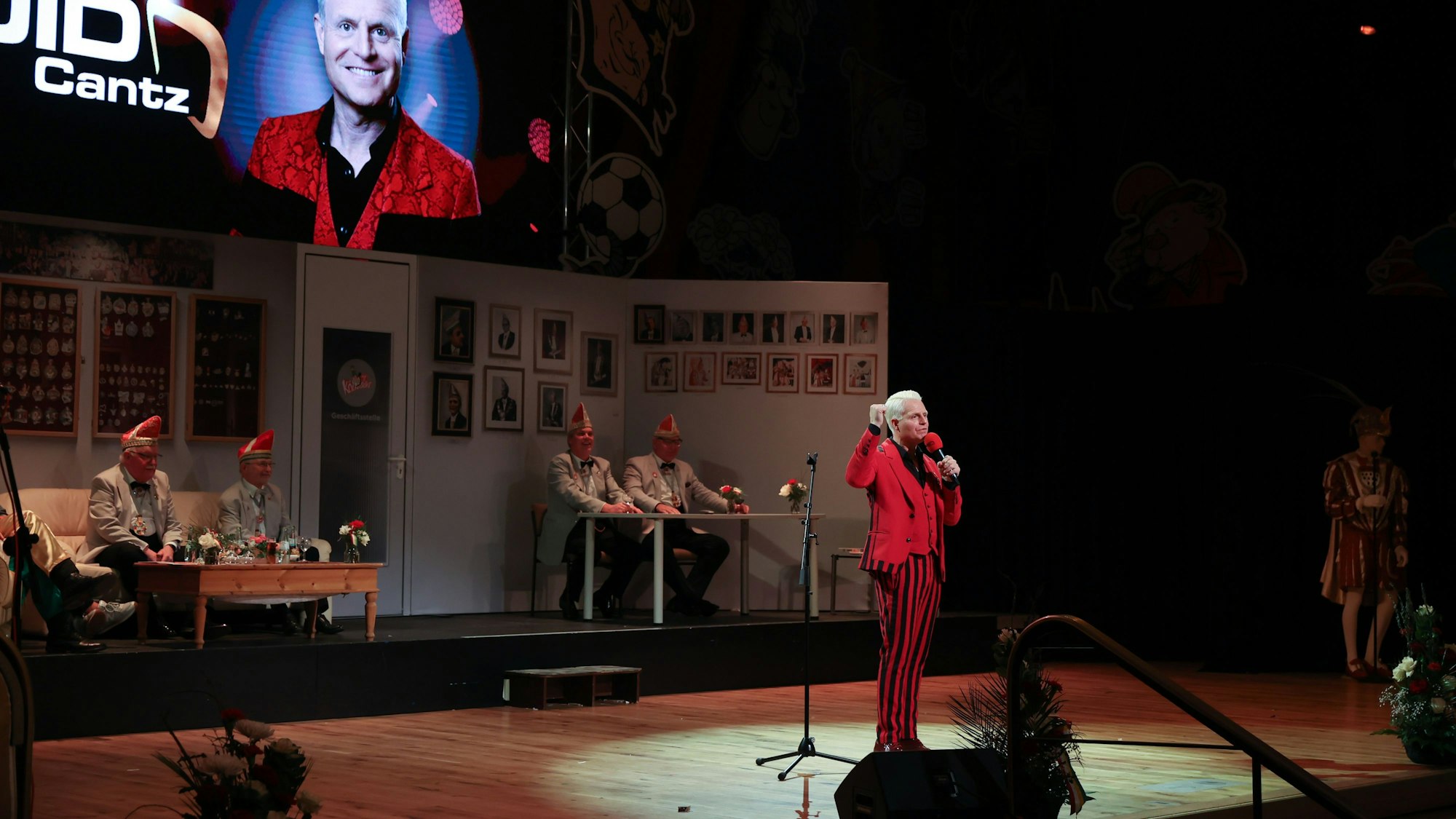 Herrensitzung der Kölnische Karnevalsgesellschaft:
Karnevalist und Entertainer Guido Cantz.