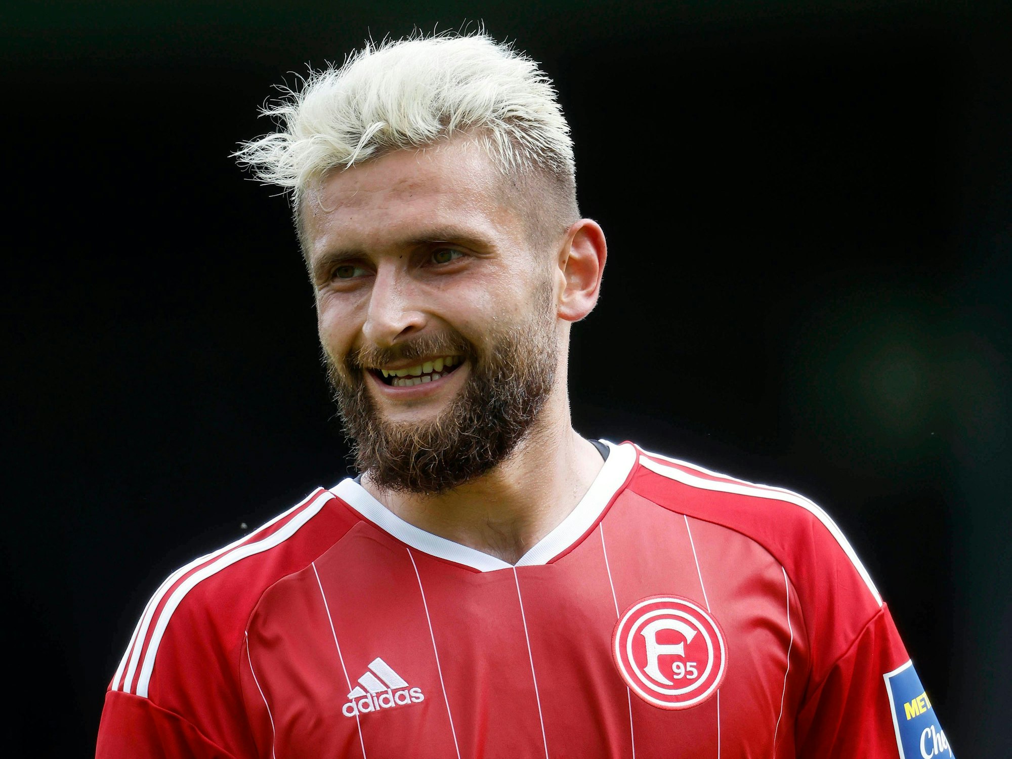 Nicolas Gavory beim Freundschaftsspiel gegen Turu Düsseldorf.
