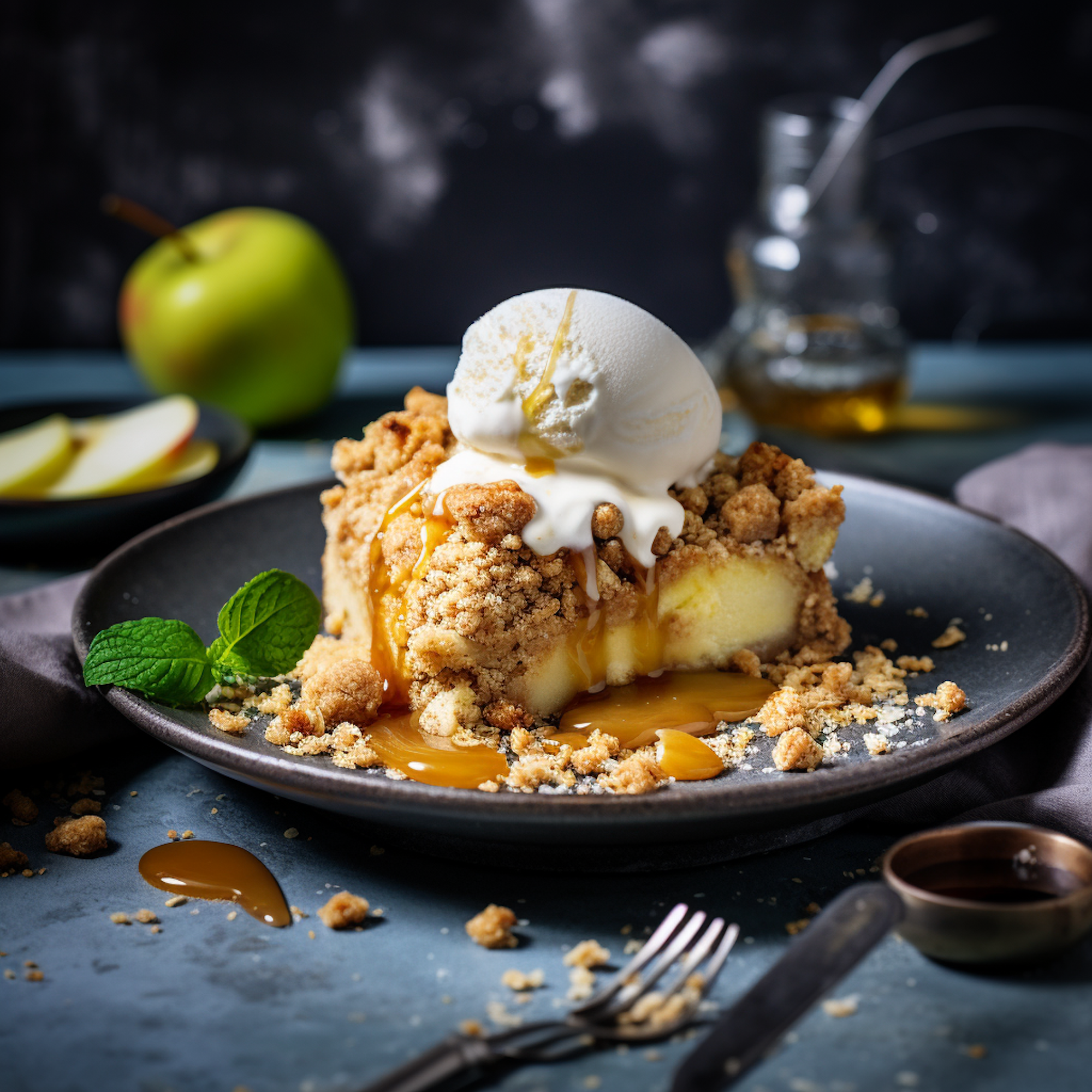 Apple Crumble Rezept