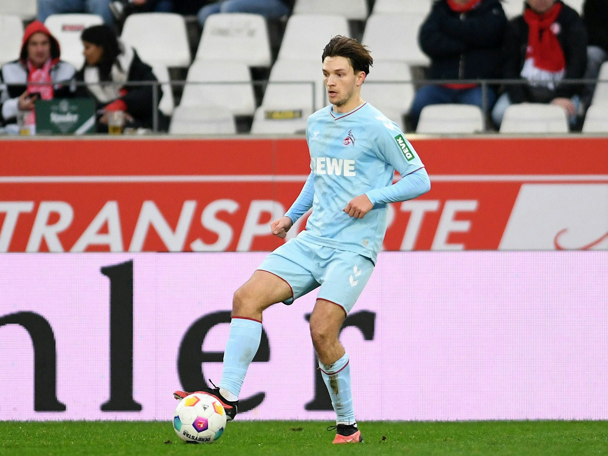 Noah Katterbach im Test gegen Essen.