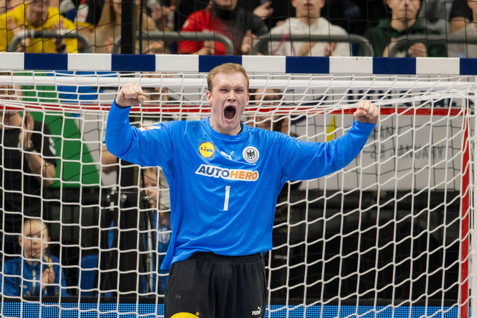 David Späth jubelt
