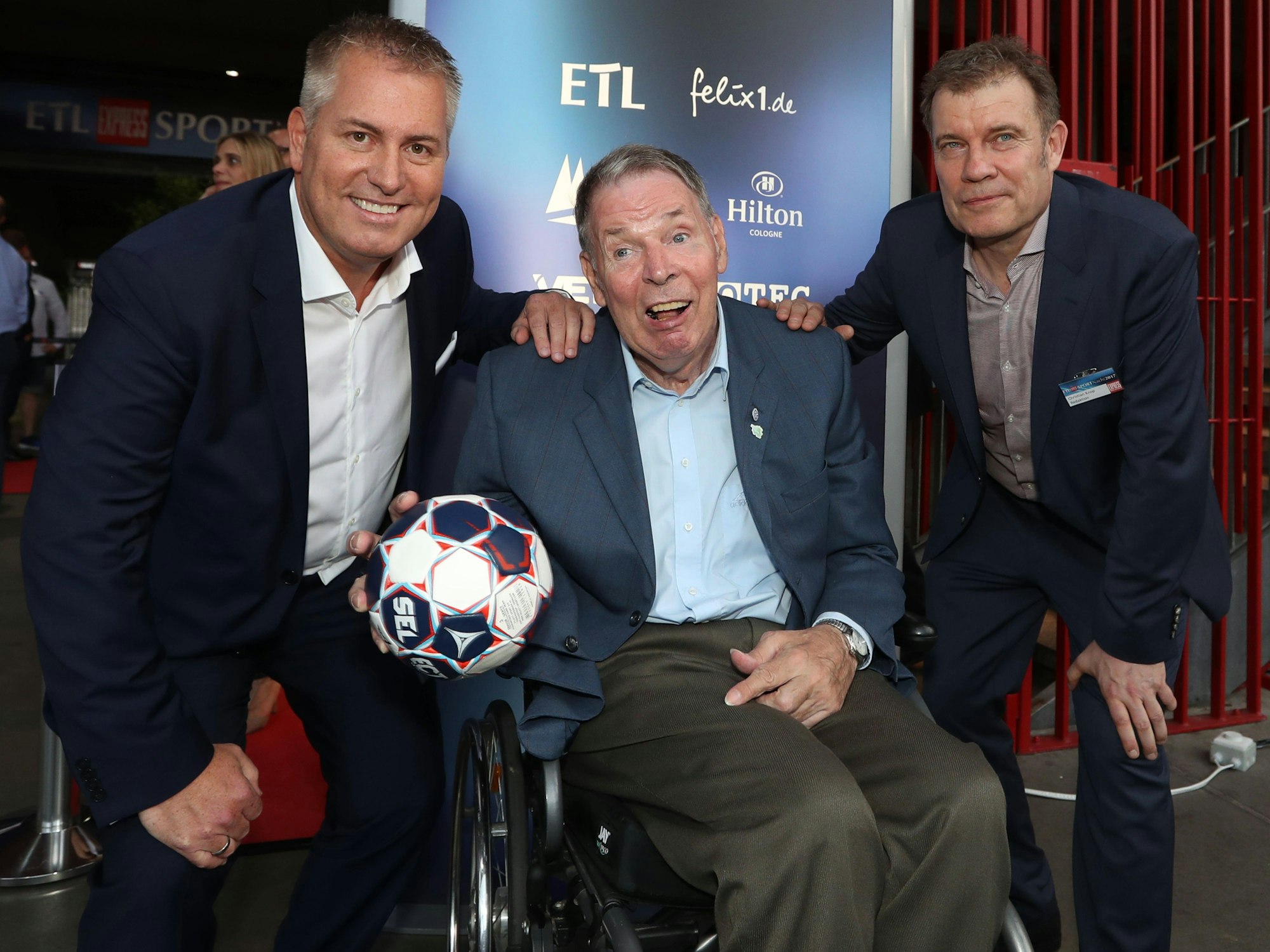 Express-Sportnacht in Köln  mit Jo Deckarm.