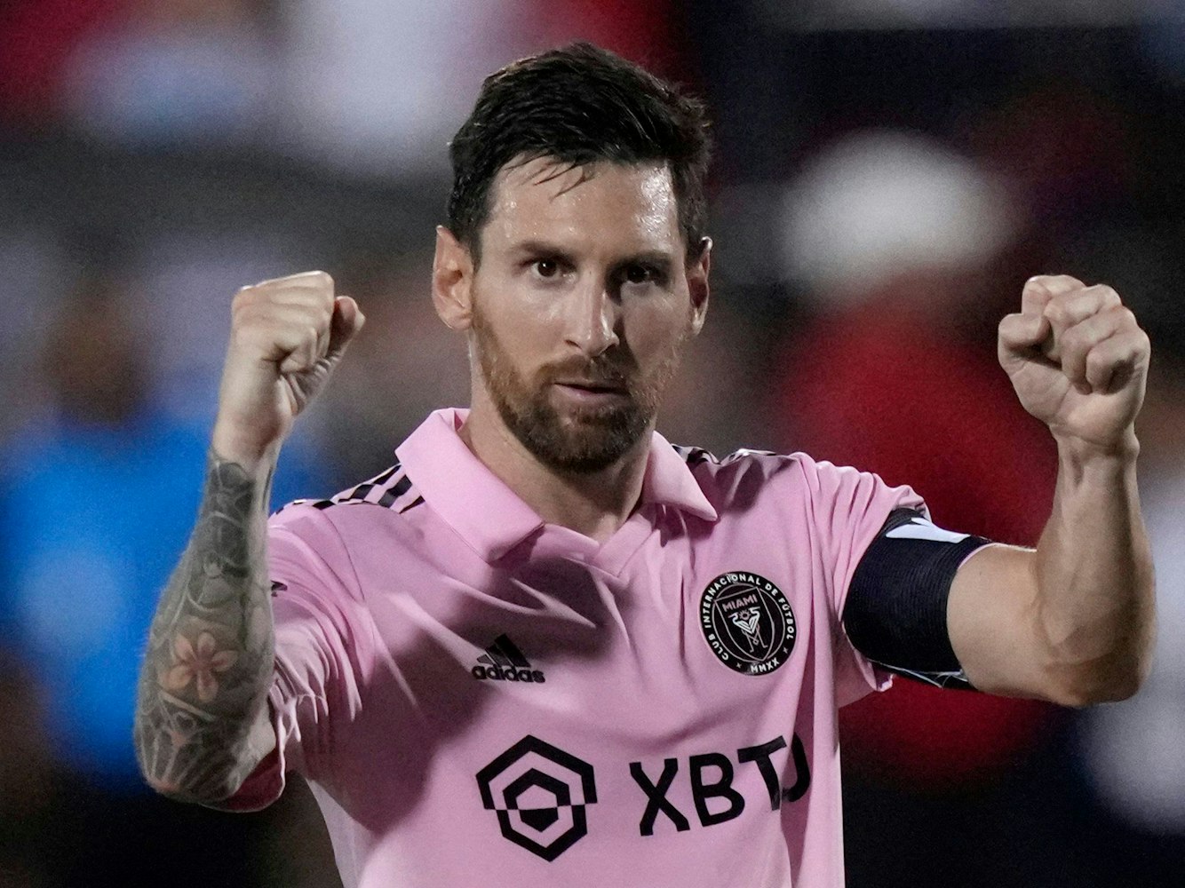 Lionel Messi im Trikot von Inter Miami.