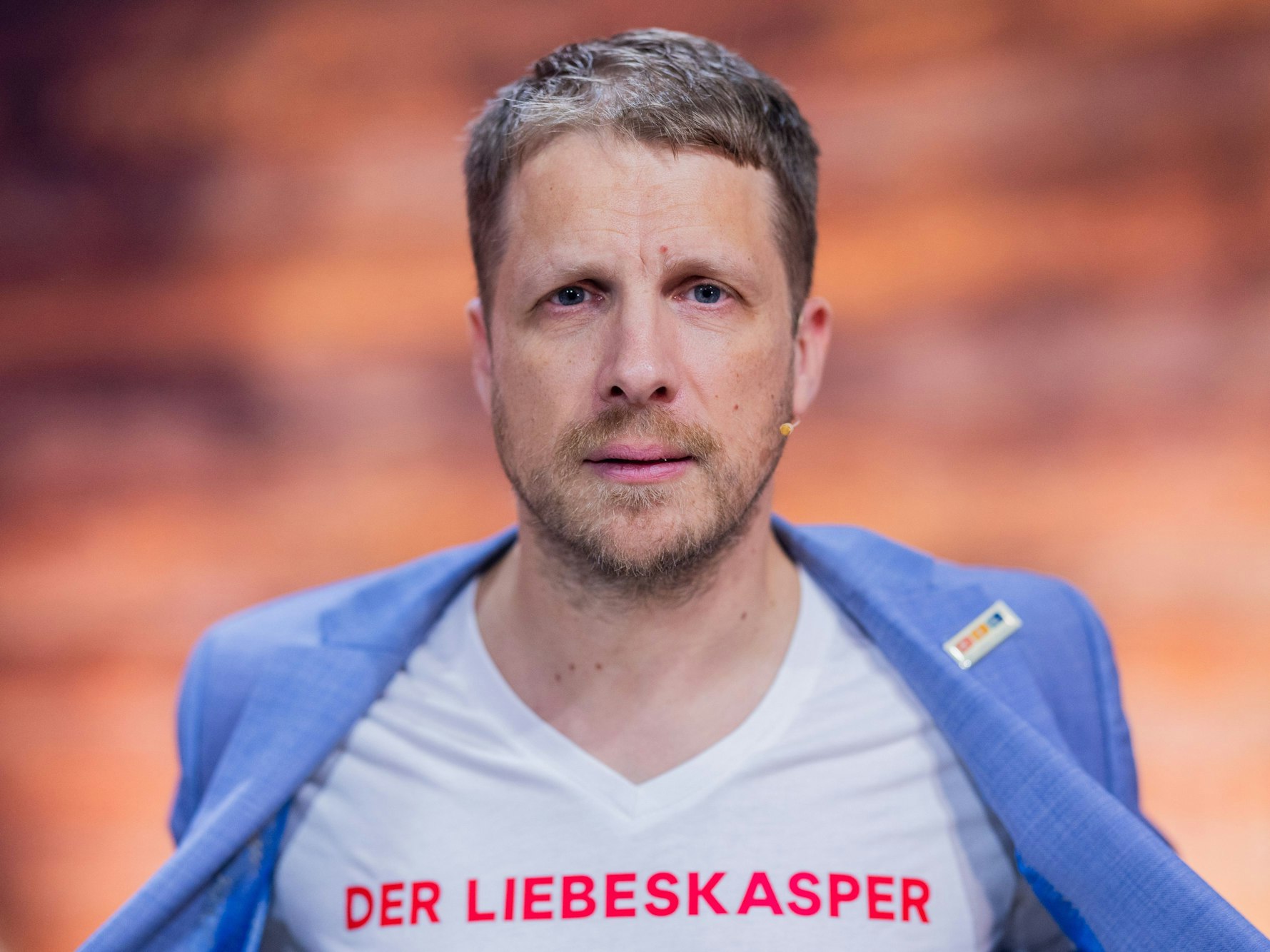 Oliver Pocher, Moderator, nimmt am RTL-Spendenmarathon 2023 teil.