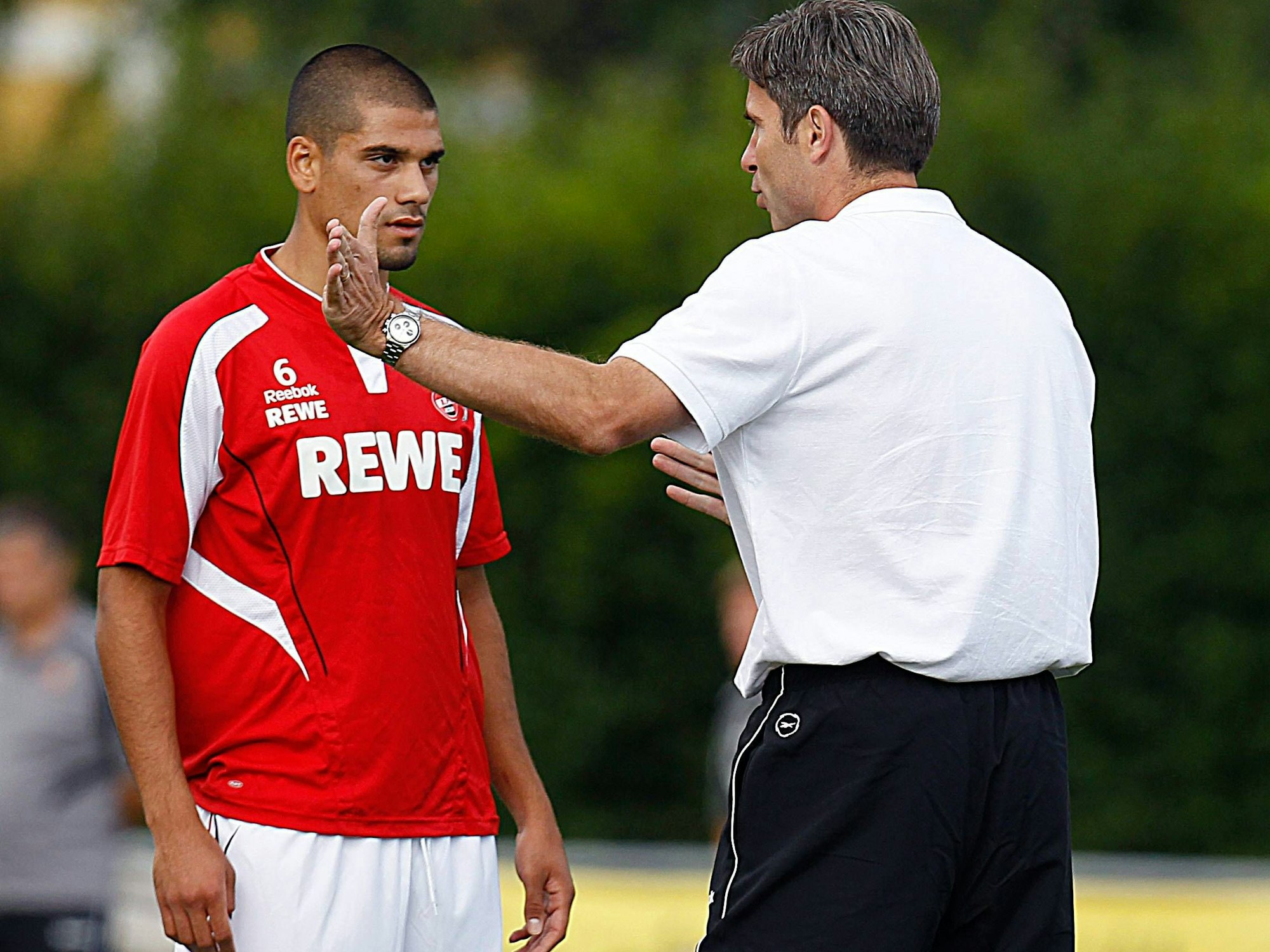 Taner Yalcin im Gespräch mit Ex-FC-Trainer Zvonimir Soldo.