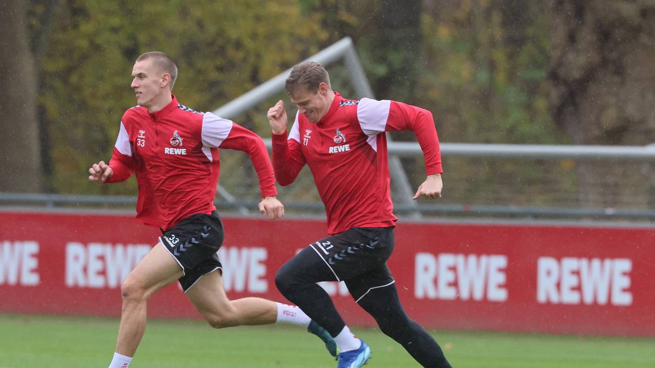 Florian Dietz und Steffen Tigges im Lauf-Duell.