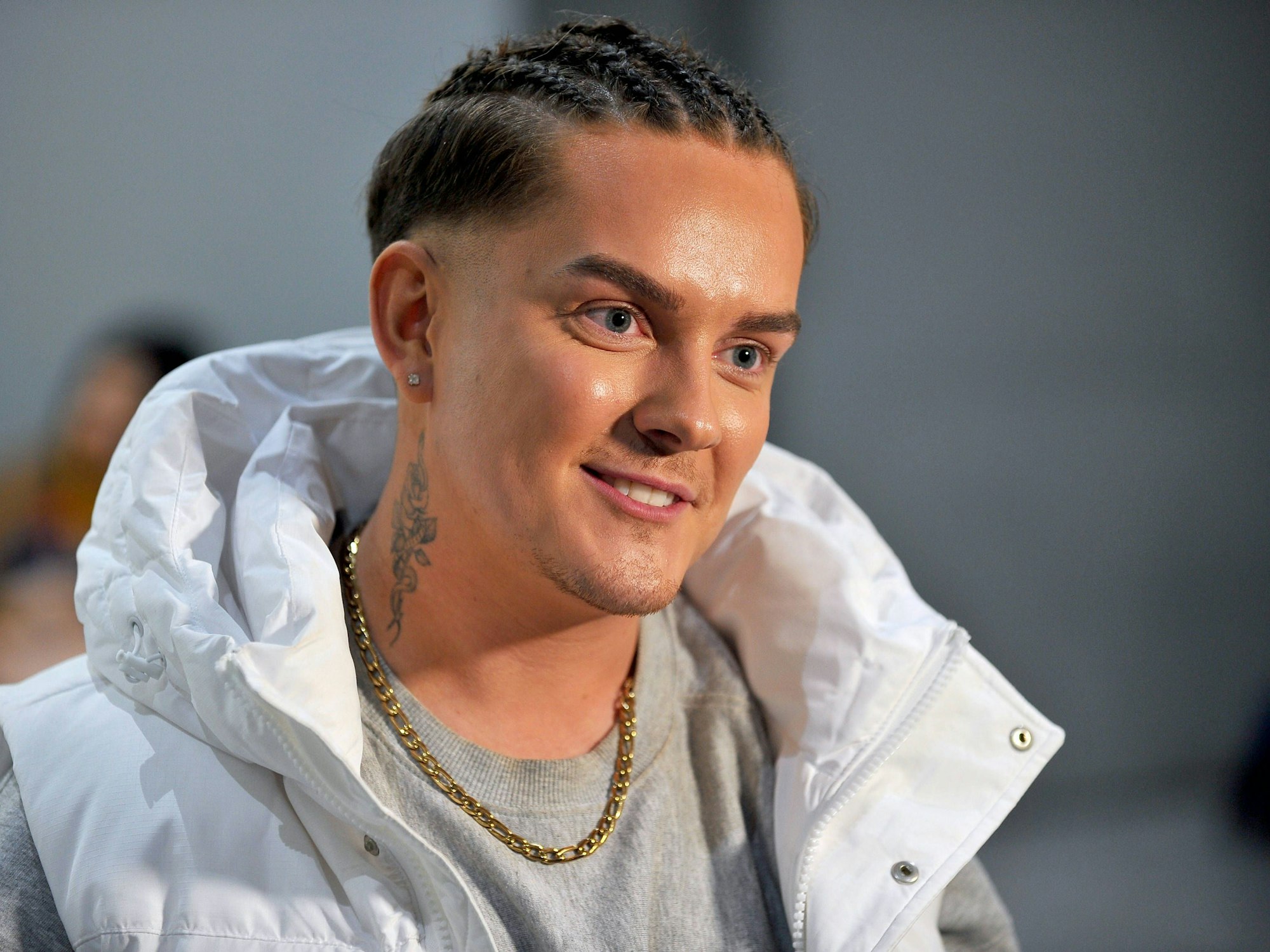 RTL - Dschungelcamp 2024. Twenty4tim bürgl. bürgerlich Tim Maximilian Kampmann anläßlich der Abreise der Kandidaten der RTL - Sendung