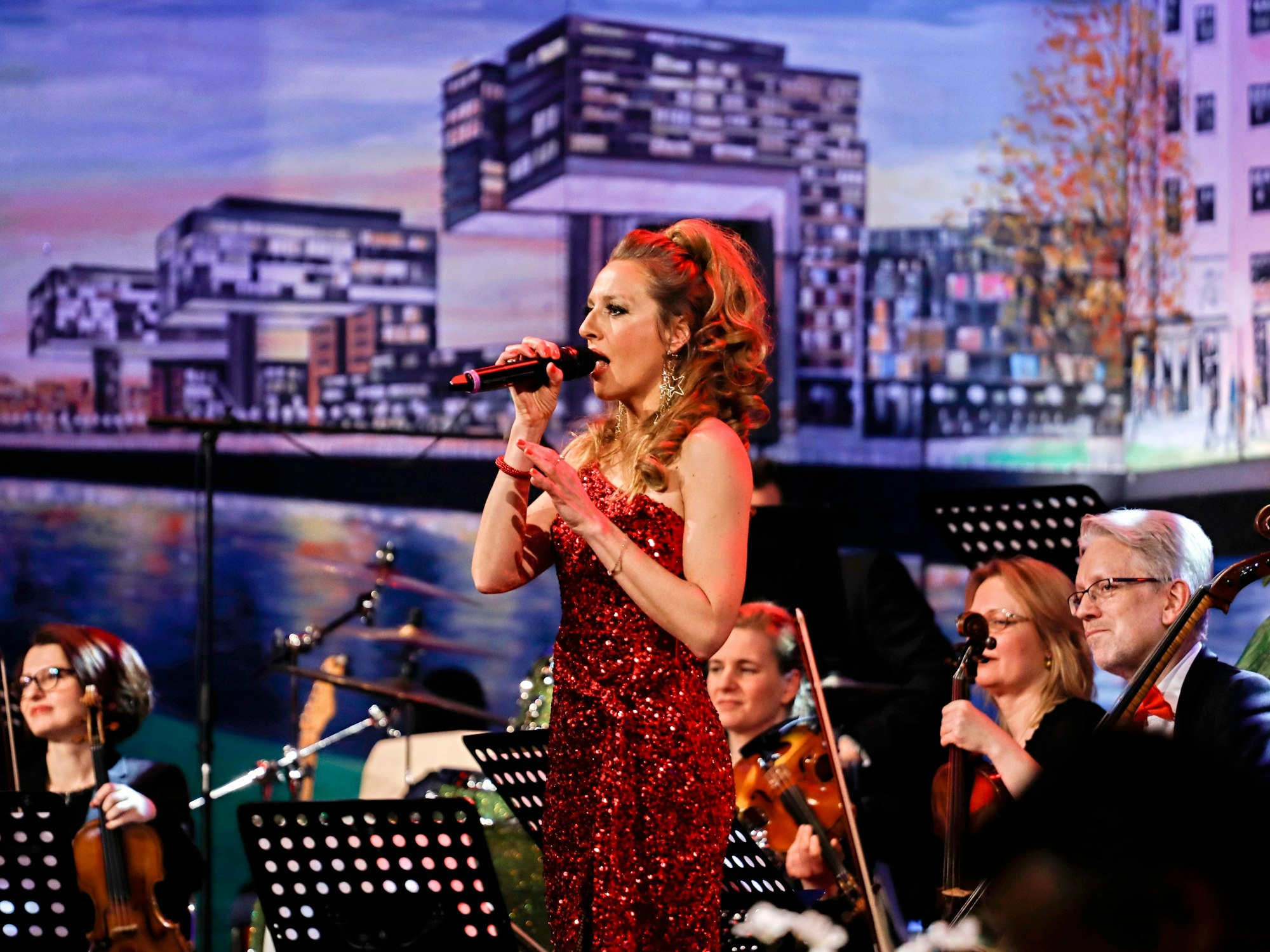 Kirsten Hesse bei der Prinzengarde.