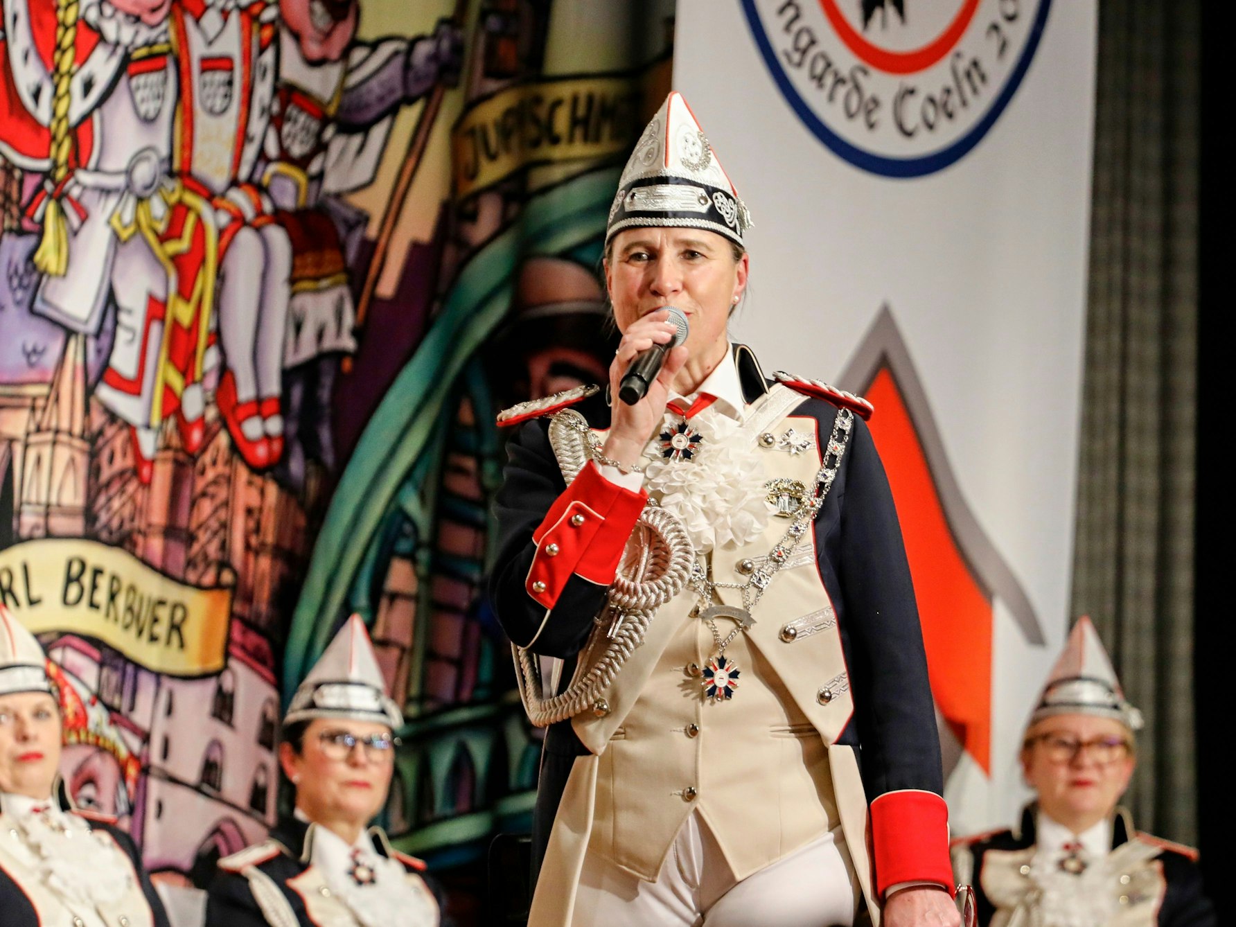 Barbara Brüninghaus von der Damengarde Coeln.