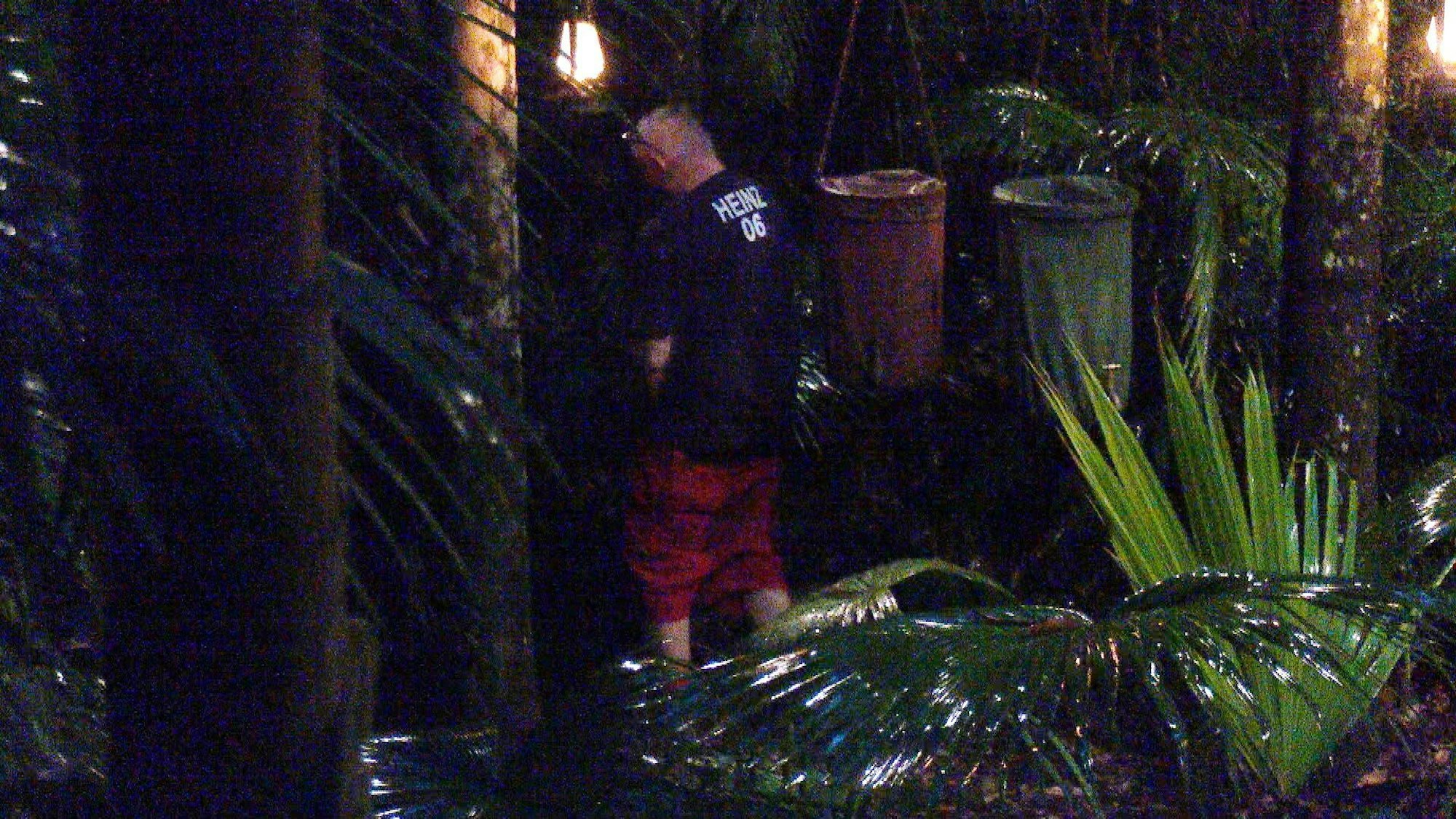 Dschungelcamp 2024: Tag 1 im Camp. Heinz Hoenig uriniert ungeniert ins Camp