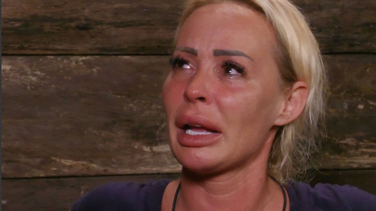 Cora Schumacher im Dschungelcamp 2024.