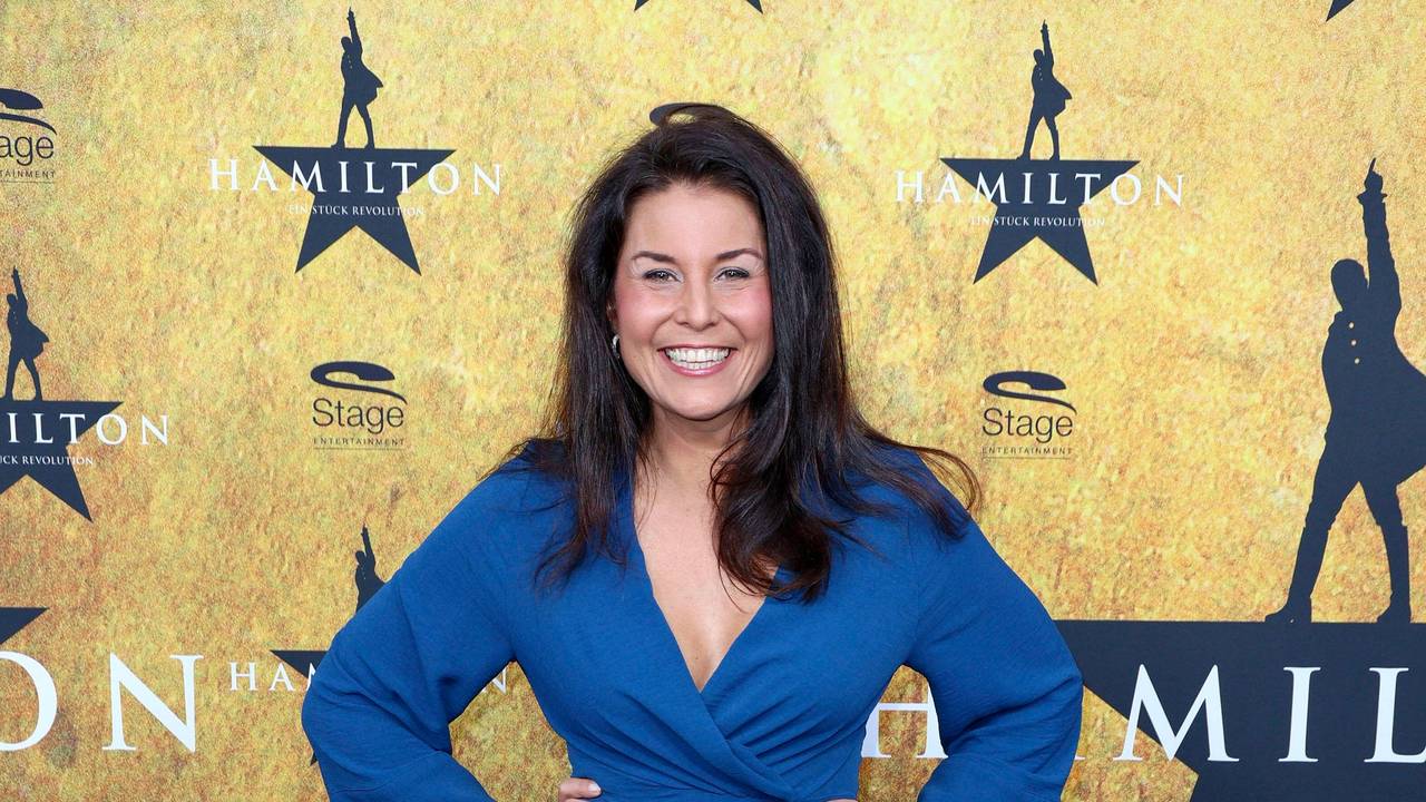 Vanessa Blumhagen bei der Premiere des Musicals Hamilton im Operettenhaus.