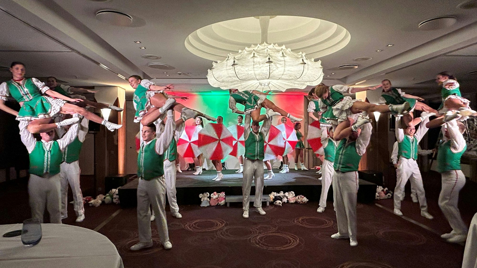 Die Zunft-Müüs im Pullman-Hotel.