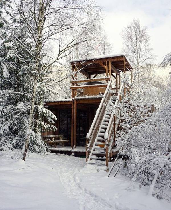 Nutchel Cosy Cabin Les Ardennes im Januar 2024