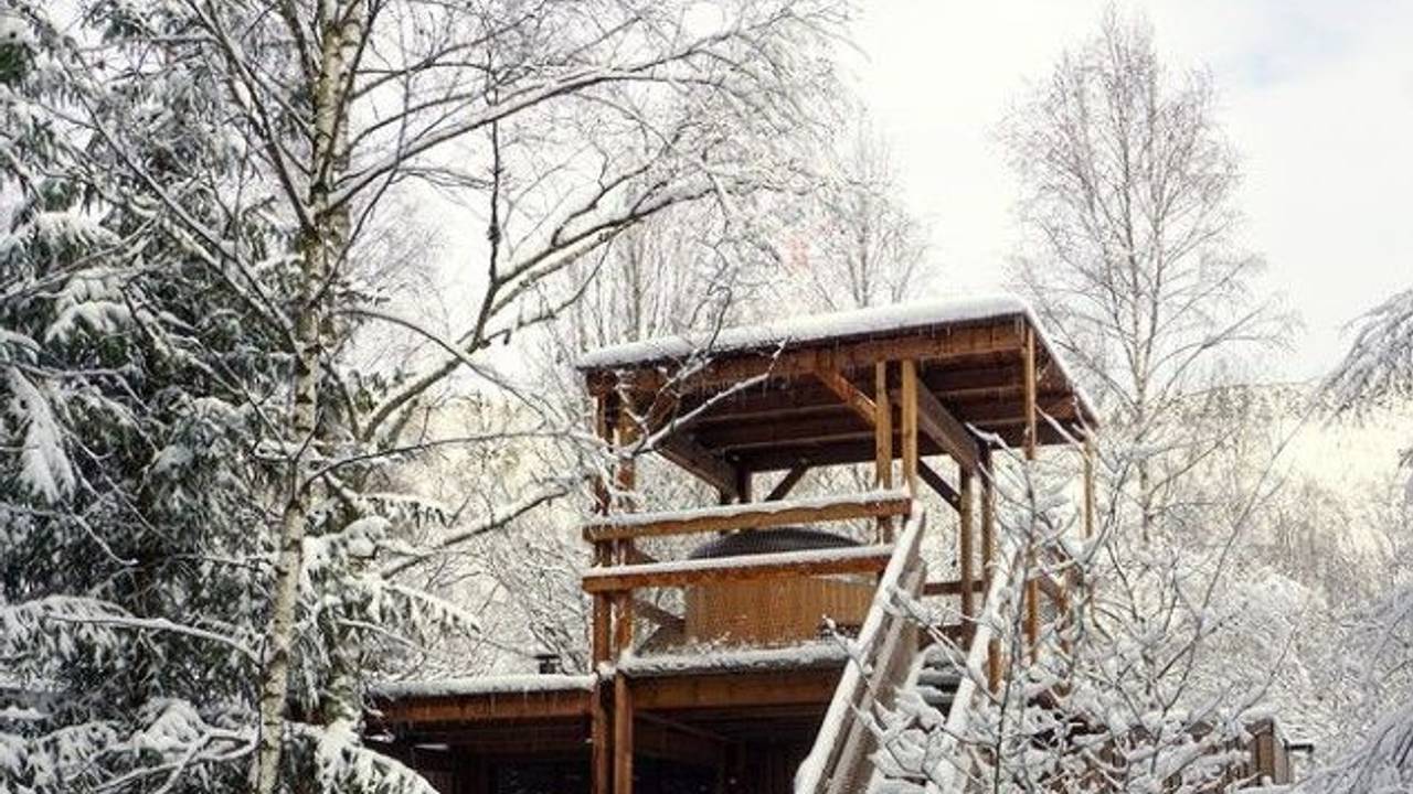 Nutchel Cosy Cabin Les Ardennes im Januar 2024