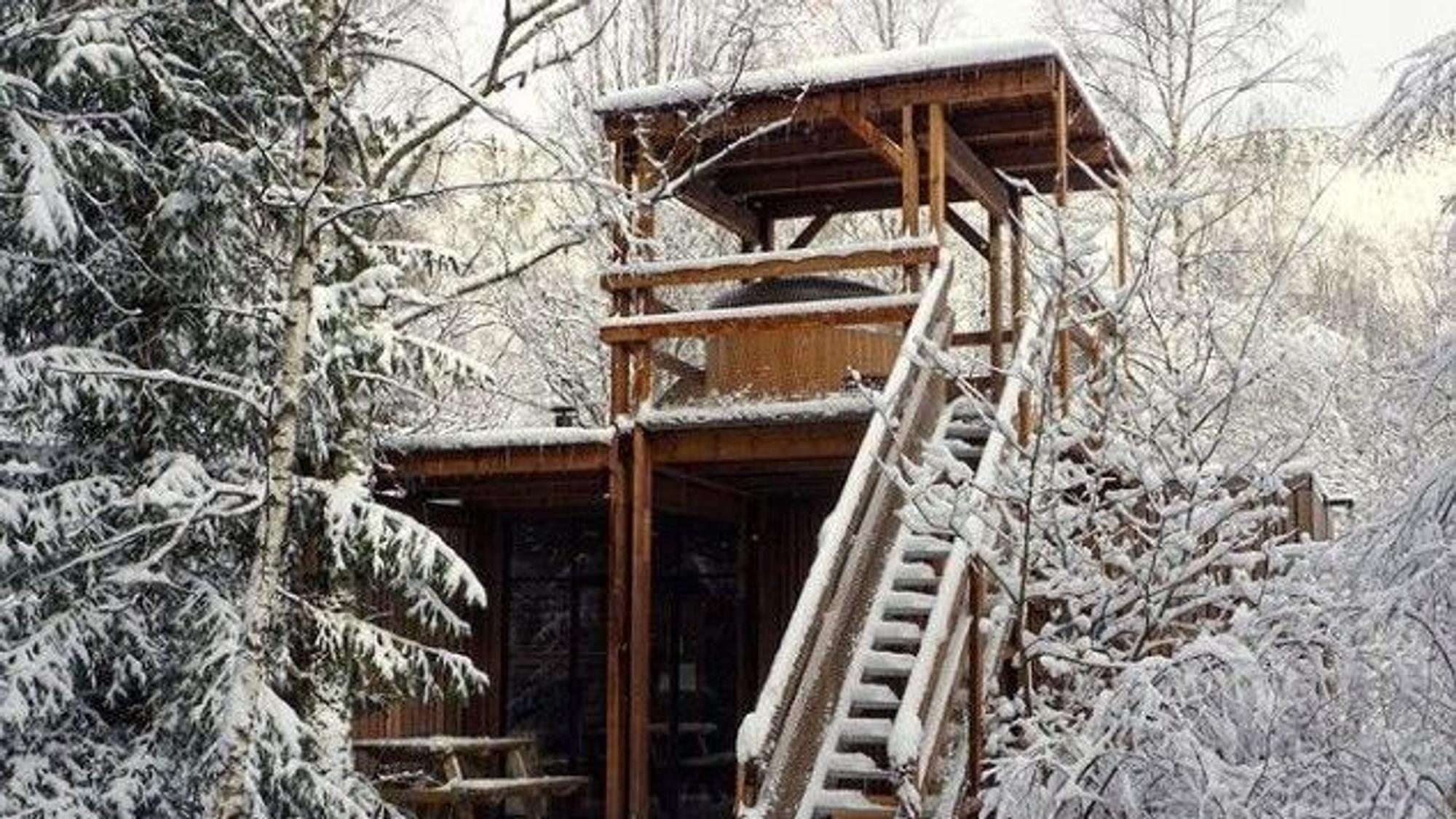 Nutchel Cosy Cabin Les Ardennes im Januar 2024