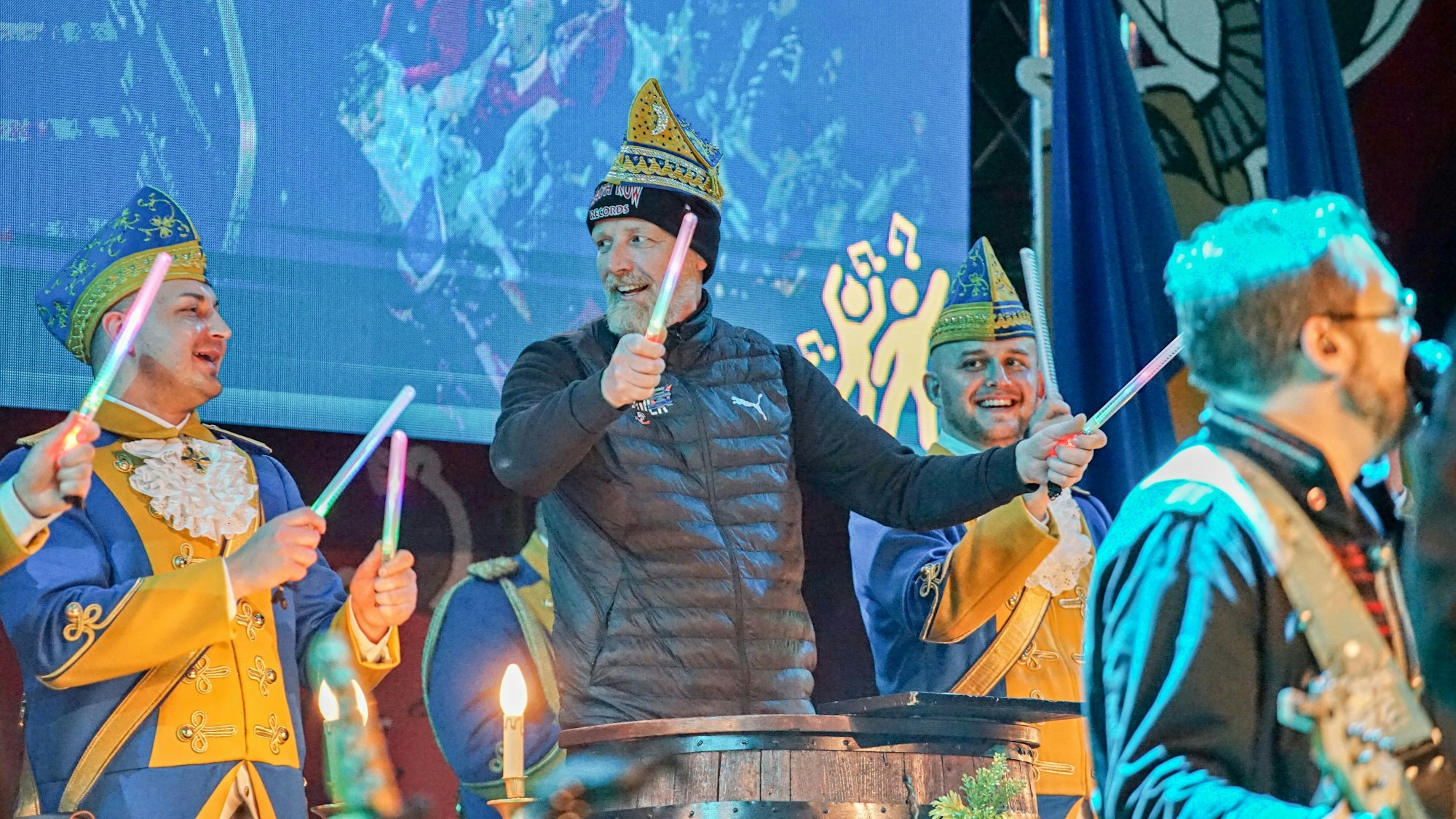 Dirk Spiegel von den Höhner im Elferrat.